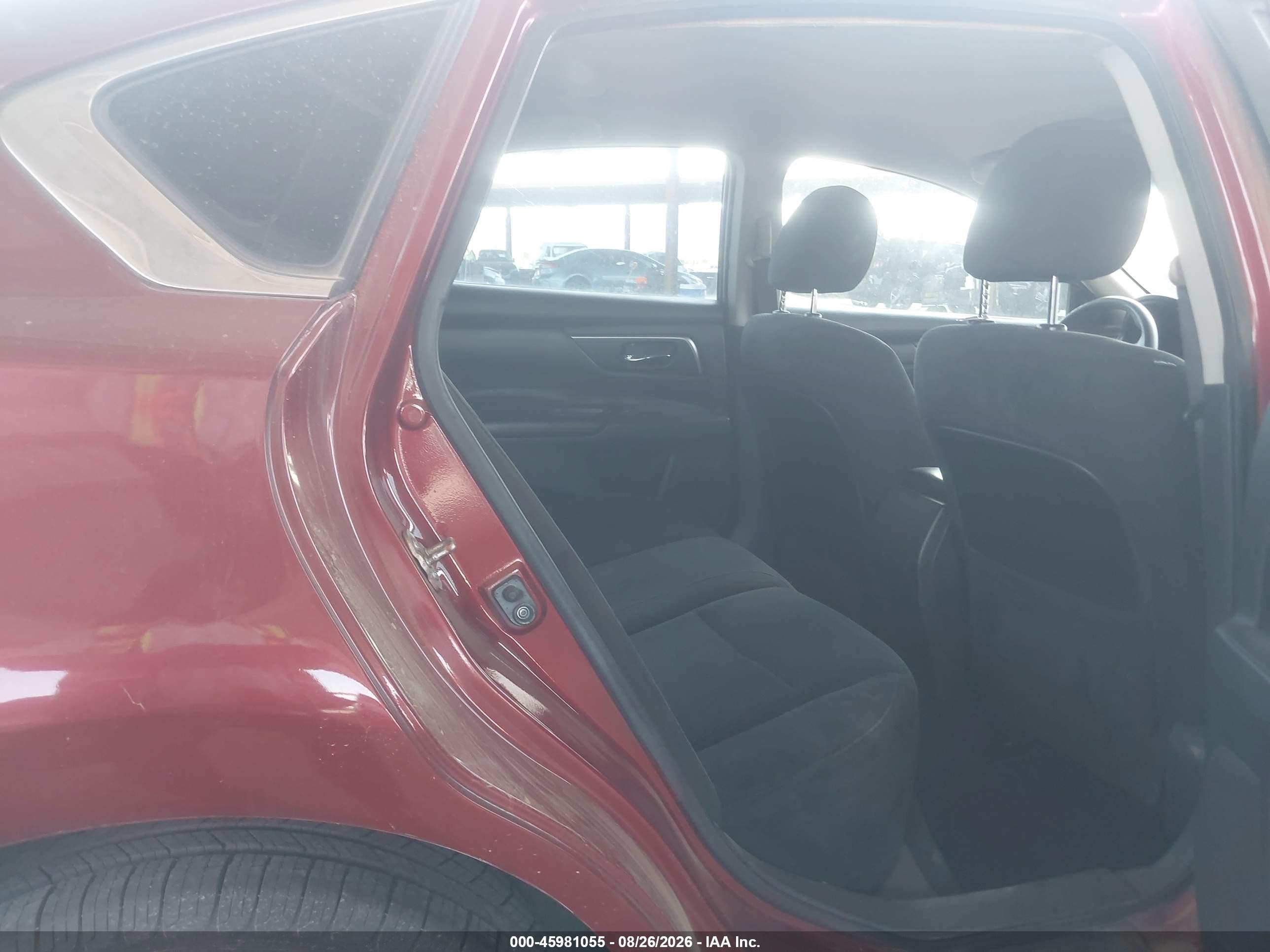 2015 Nissan Altima 2.5 S Burgundy vin: 1N4AL3AP9FN407888