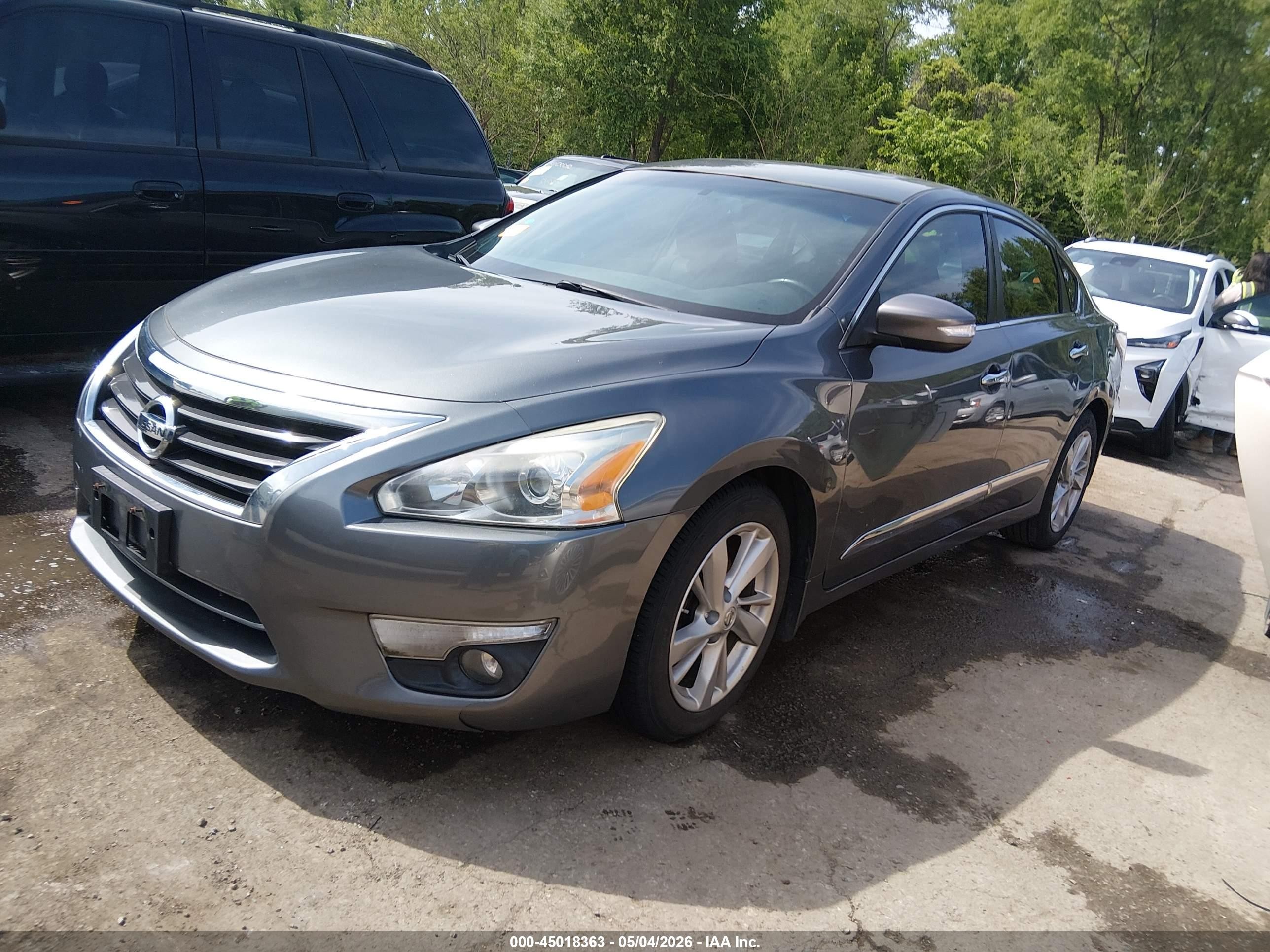 2015 Nissan Altima 2.5 Sl Gray vin: 1N4AL3AP9FN860683