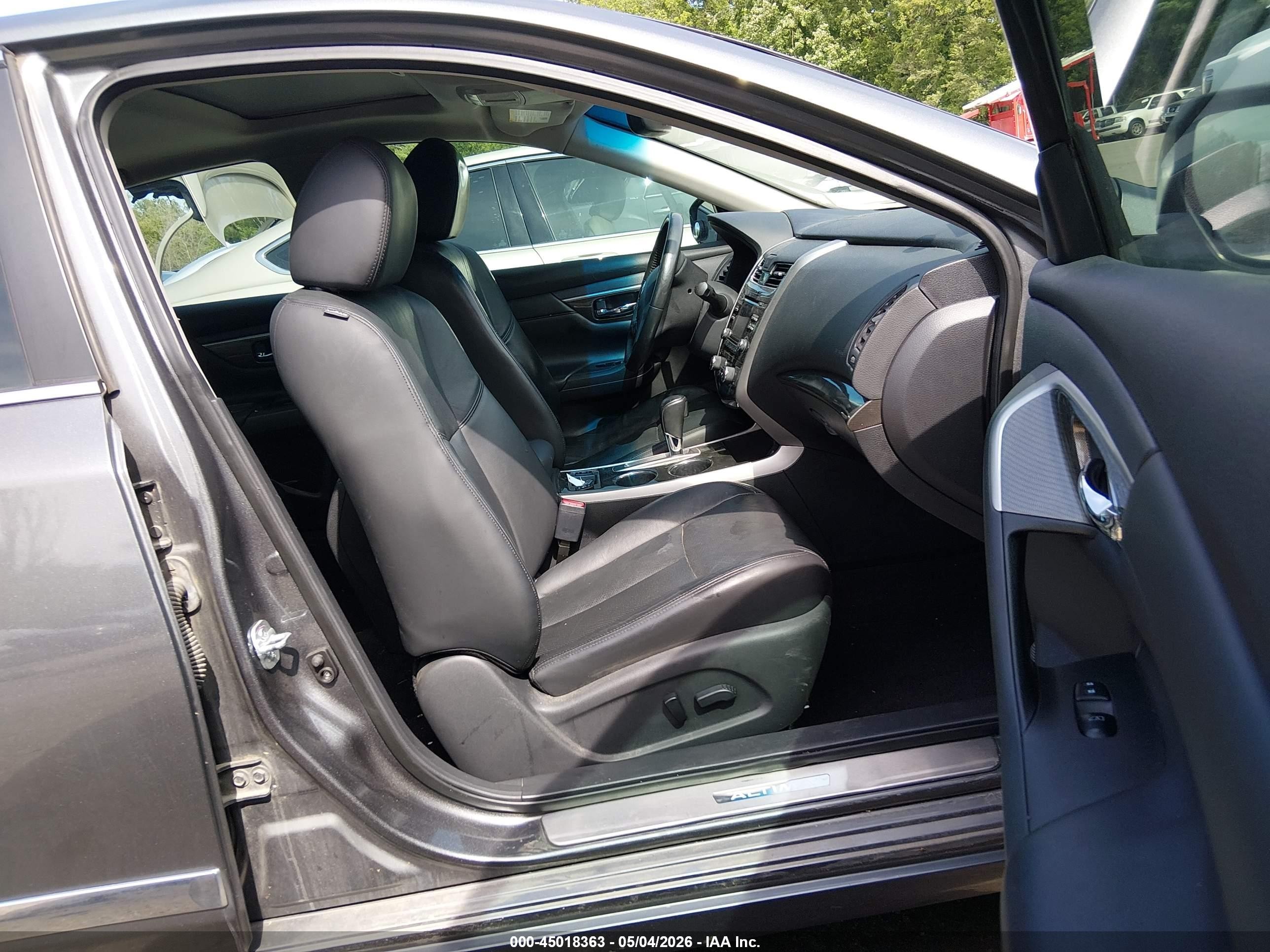 2015 Nissan Altima 2.5 Sl Gray vin: 1N4AL3AP9FN860683