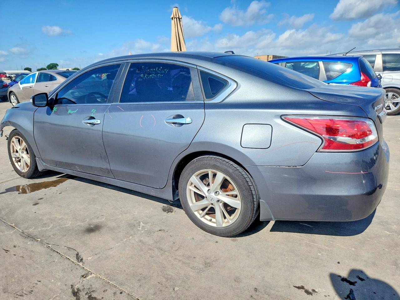 2015 Nissan Altima 2.5 Sl Gray vin: 1N4AL3AP9FN860988