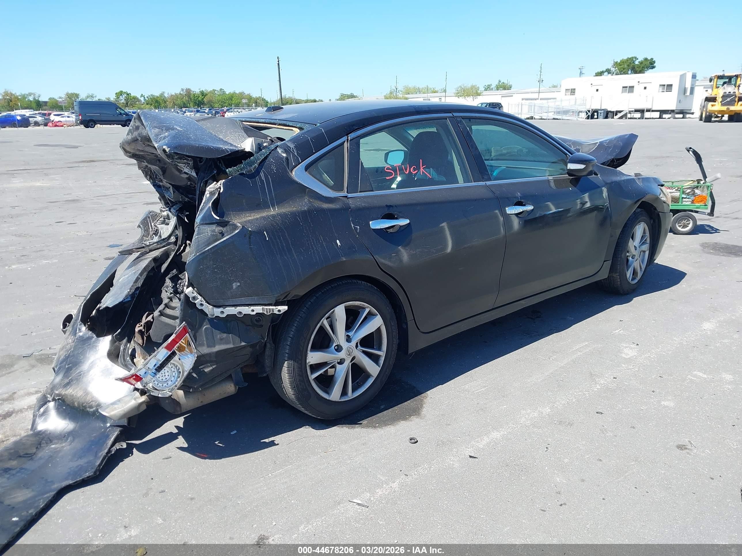 2015 Nissan Altima 2.5 Sl Black vin: 1N4AL3AP9FN861963
