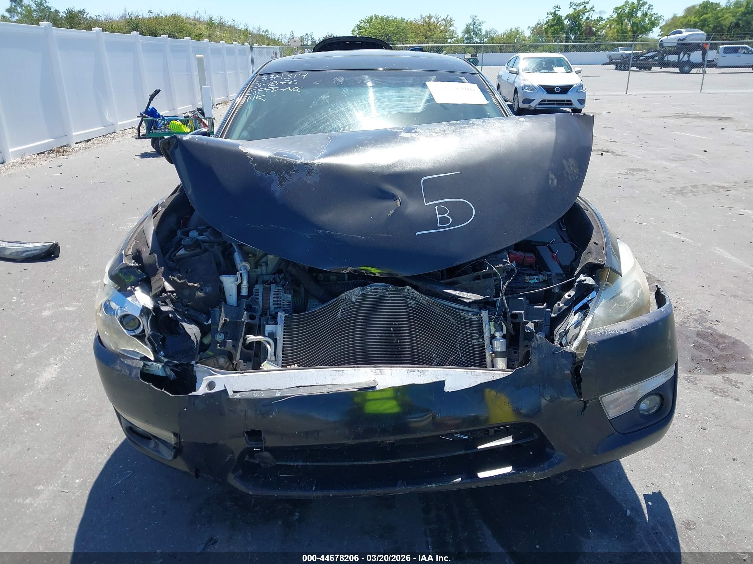2015 Nissan Altima 2.5 Sl Black vin: 1N4AL3AP9FN861963