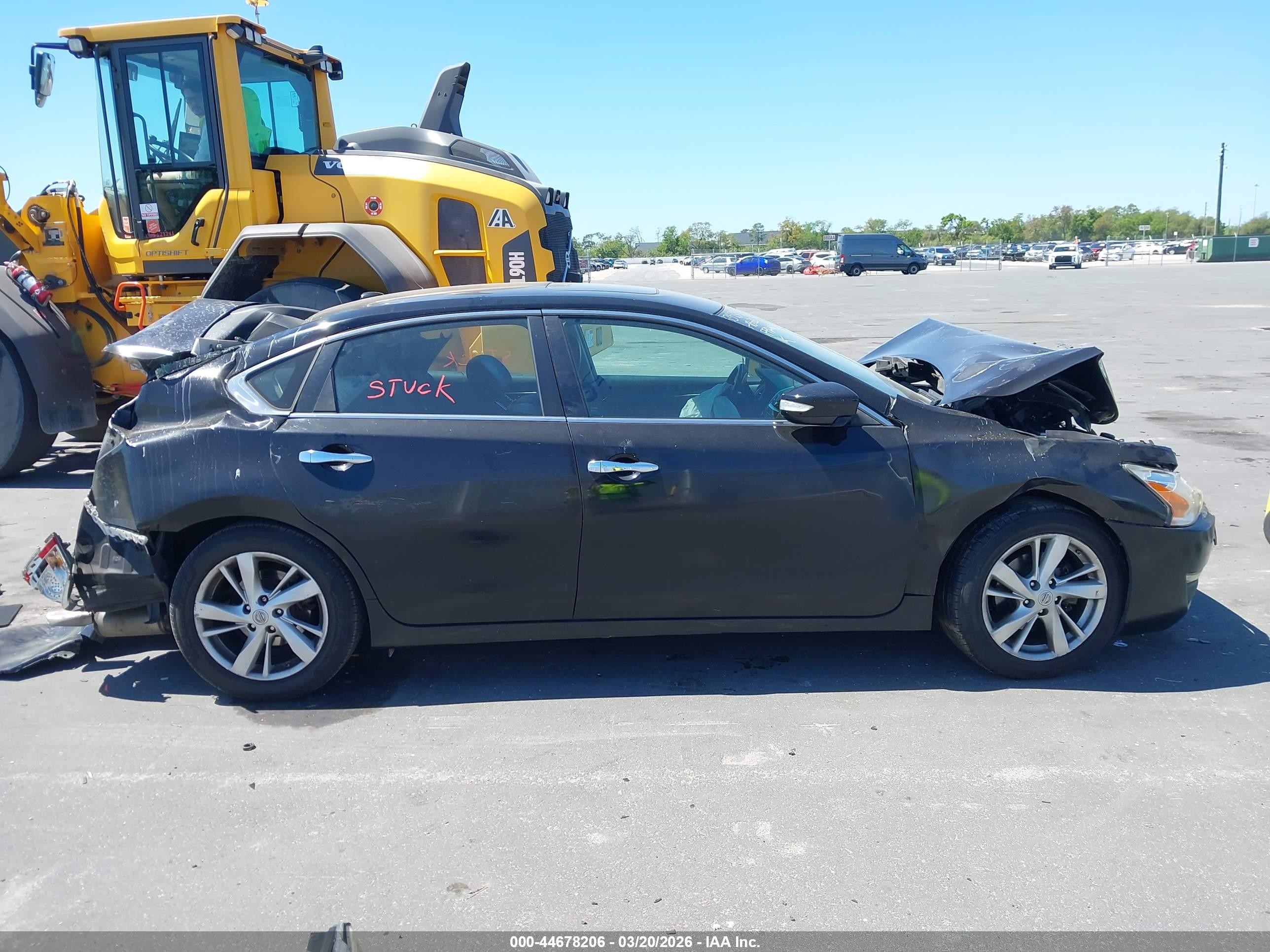 2015 Nissan Altima 2.5 Sl Black vin: 1N4AL3AP9FN861963