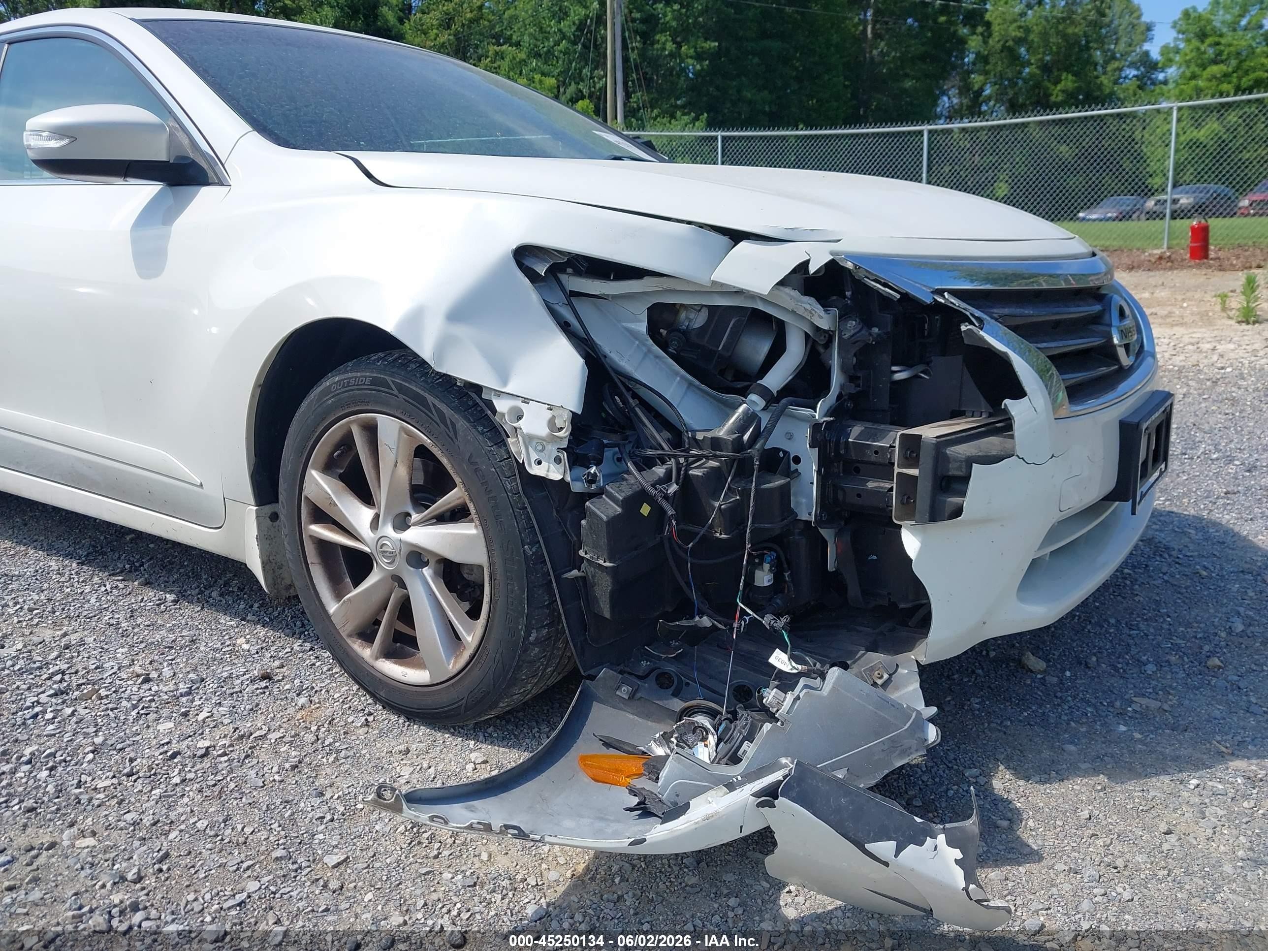 2015 Nissan Altima 2.5 Sl White vin: 1N4AL3AP9FN862000