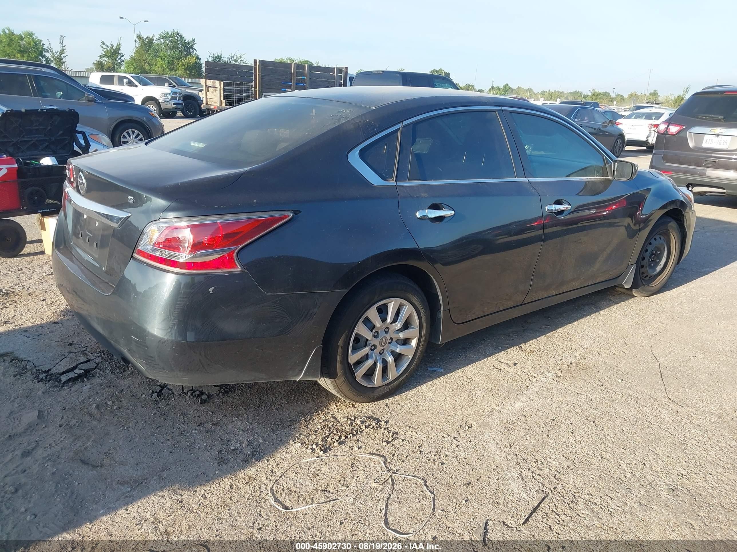 2015 Nissan Altima 2.5 S Black vin: 1N4AL3AP9FN867035