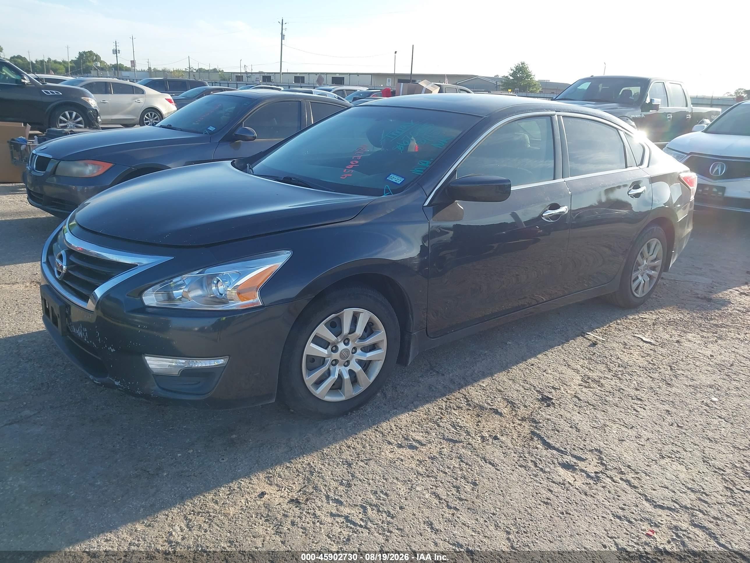 2015 Nissan Altima 2.5 S Black vin: 1N4AL3AP9FN867035
