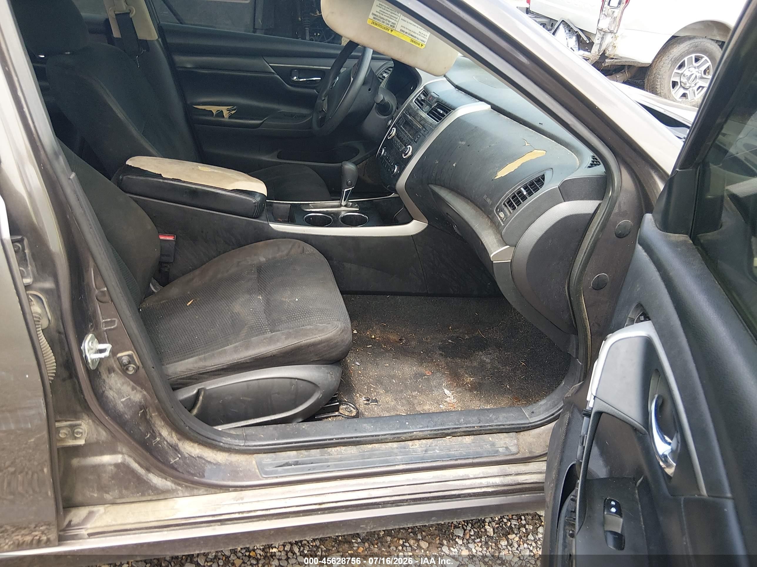 2015 Nissan Altima 2.5 S Black vin: 1N4AL3AP9FN867102