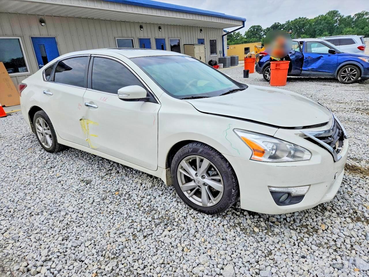 2015 Nissan Altima 2.5 Sl White vin: 1N4AL3AP9FN872154