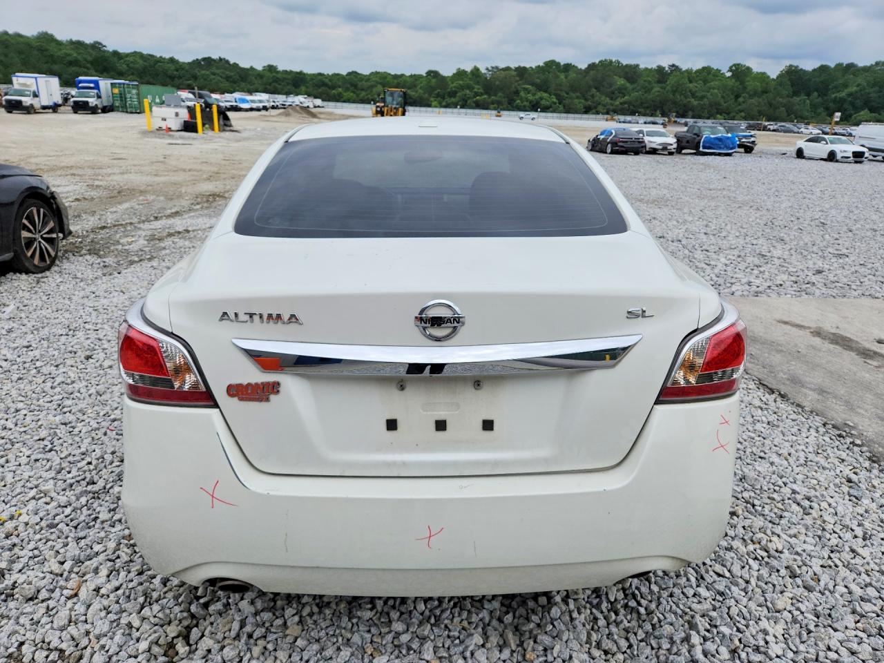 2015 Nissan Altima 2.5 Sl White vin: 1N4AL3AP9FN872154