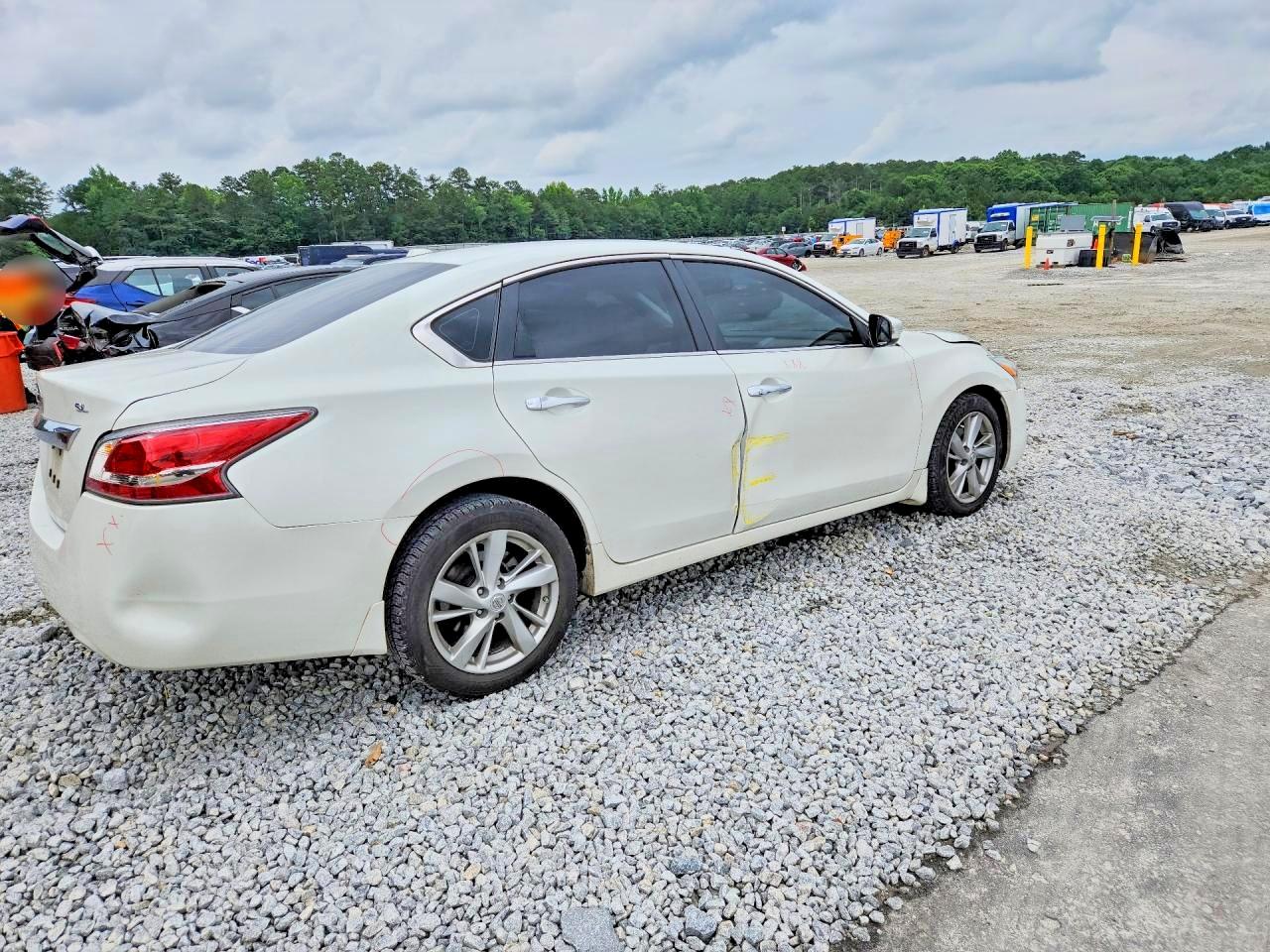 2015 Nissan Altima 2.5 Sl White vin: 1N4AL3AP9FN872154