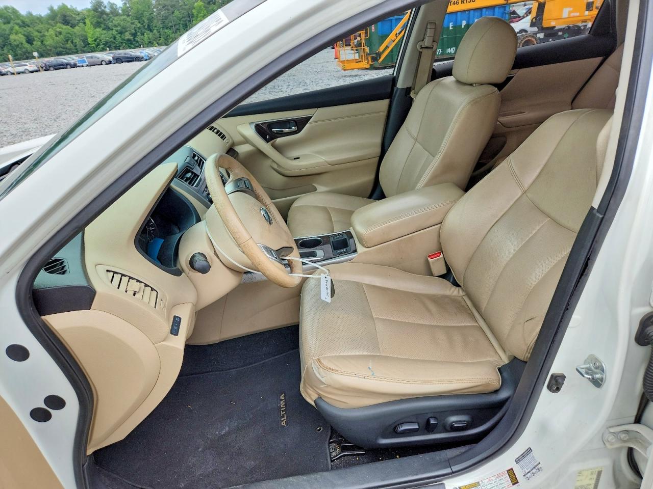 2015 Nissan Altima 2.5 Sl White vin: 1N4AL3AP9FN872154