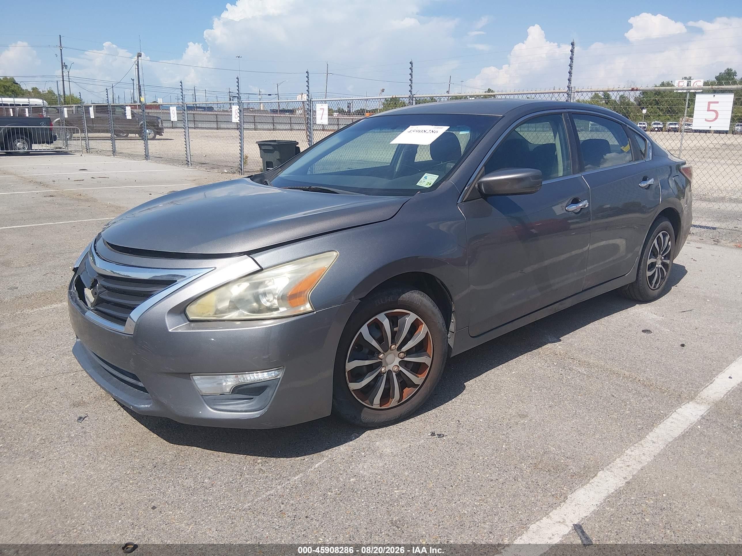 2015 Nissan Altima 2.5/2.5 S/2.5 Sl/2.5 Sv Серый vin: 1N4AL3AP9FN872607
