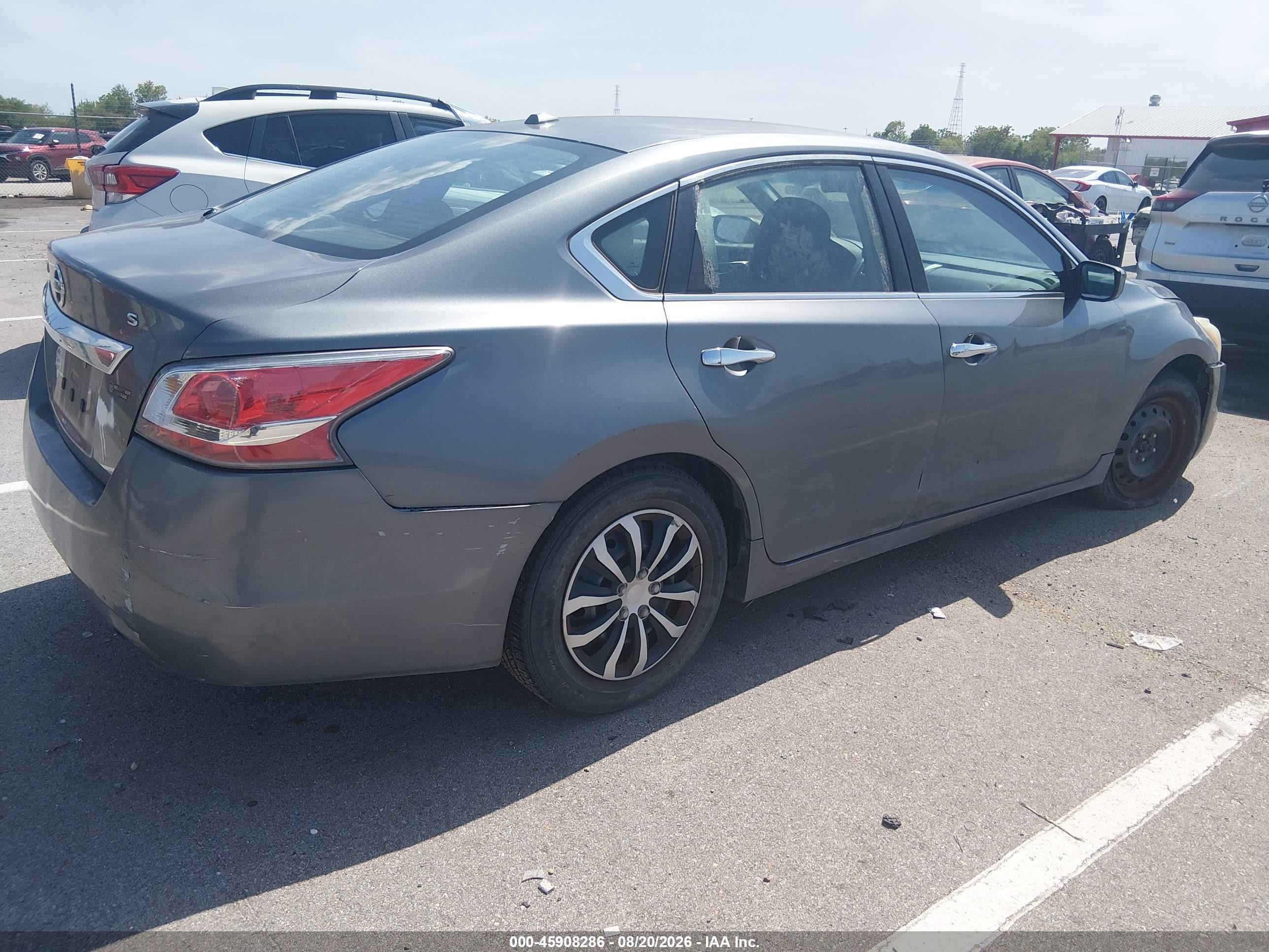 2015 Nissan Altima 2.5/2.5 S/2.5 Sl/2.5 Sv Серый vin: 1N4AL3AP9FN872607