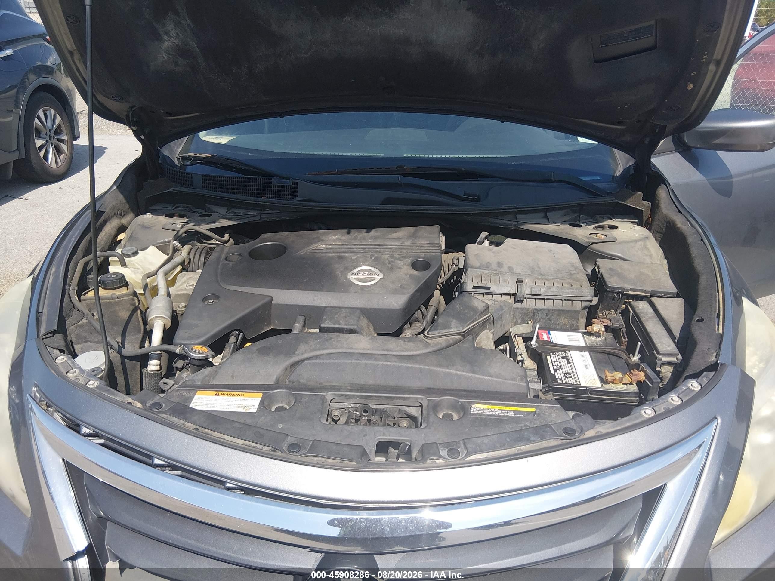2015 Nissan Altima 2.5/2.5 S/2.5 Sl/2.5 Sv Серый vin: 1N4AL3AP9FN872607