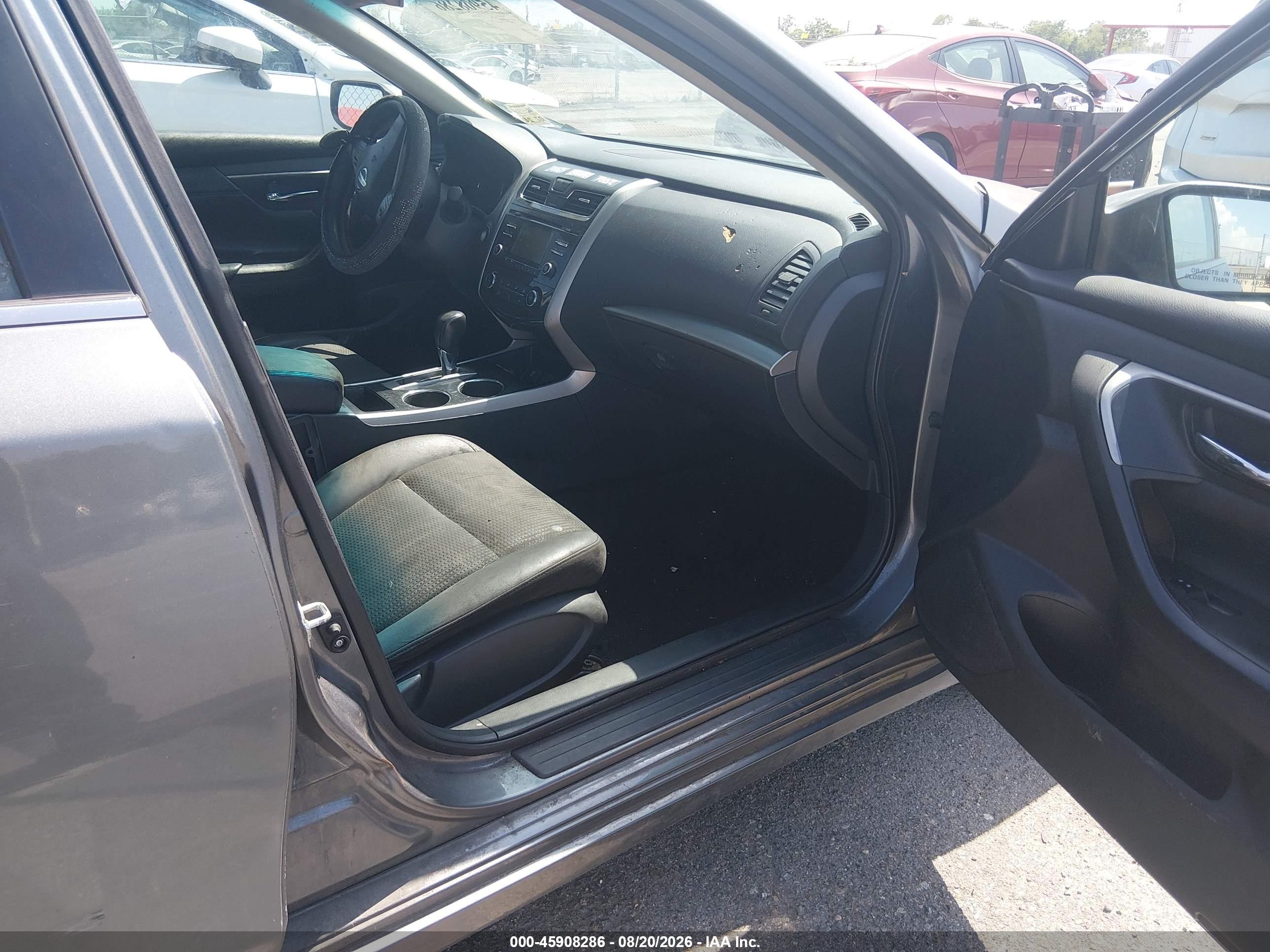 2015 Nissan Altima 2.5/2.5 S/2.5 Sl/2.5 Sv Серый vin: 1N4AL3AP9FN872607