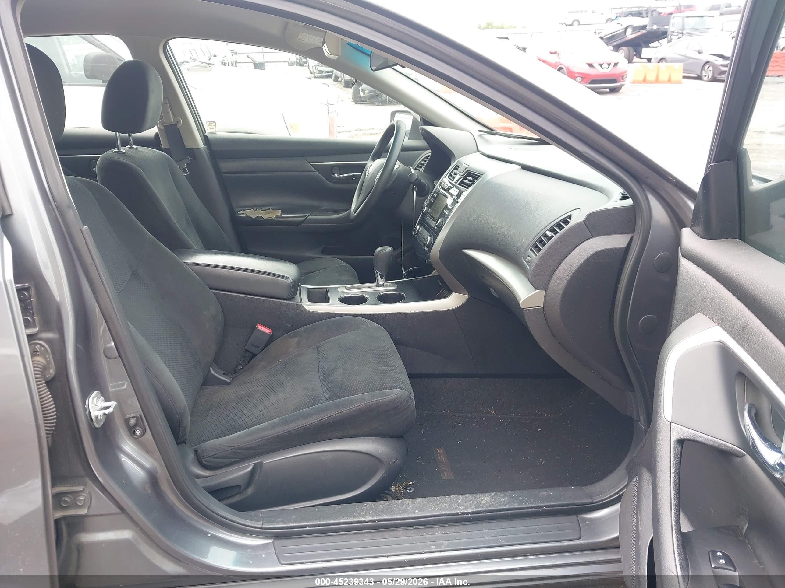2015 Nissan Altima 2.5/2.5 S/2.5 Sl/2.5 Sv Gray vin: 1N4AL3AP9FN873031