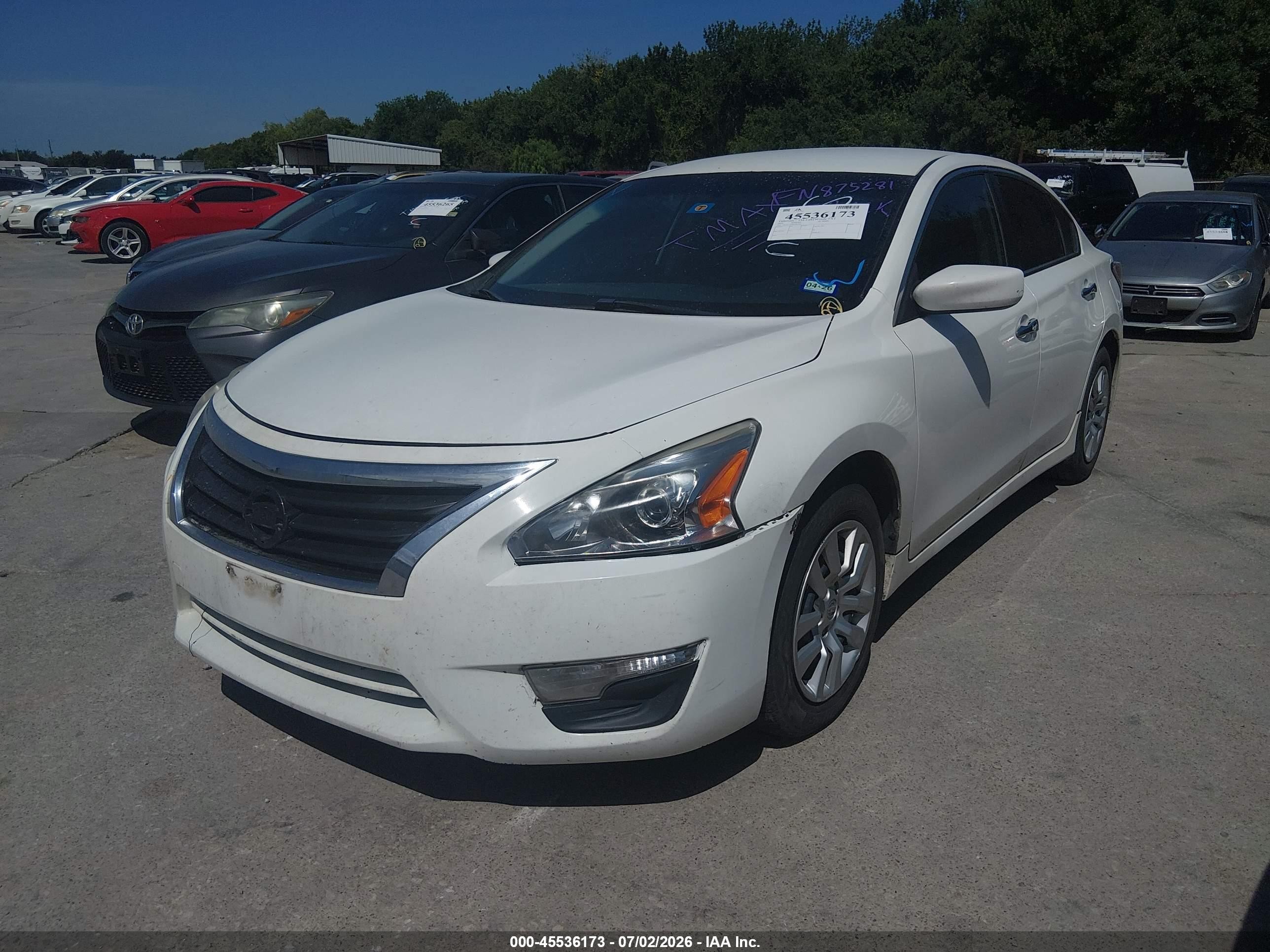 2015 Nissan Altima 2.5/2.5 S/2.5 Sl/2.5 Sv Cream vin: 1N4AL3AP9FN875281