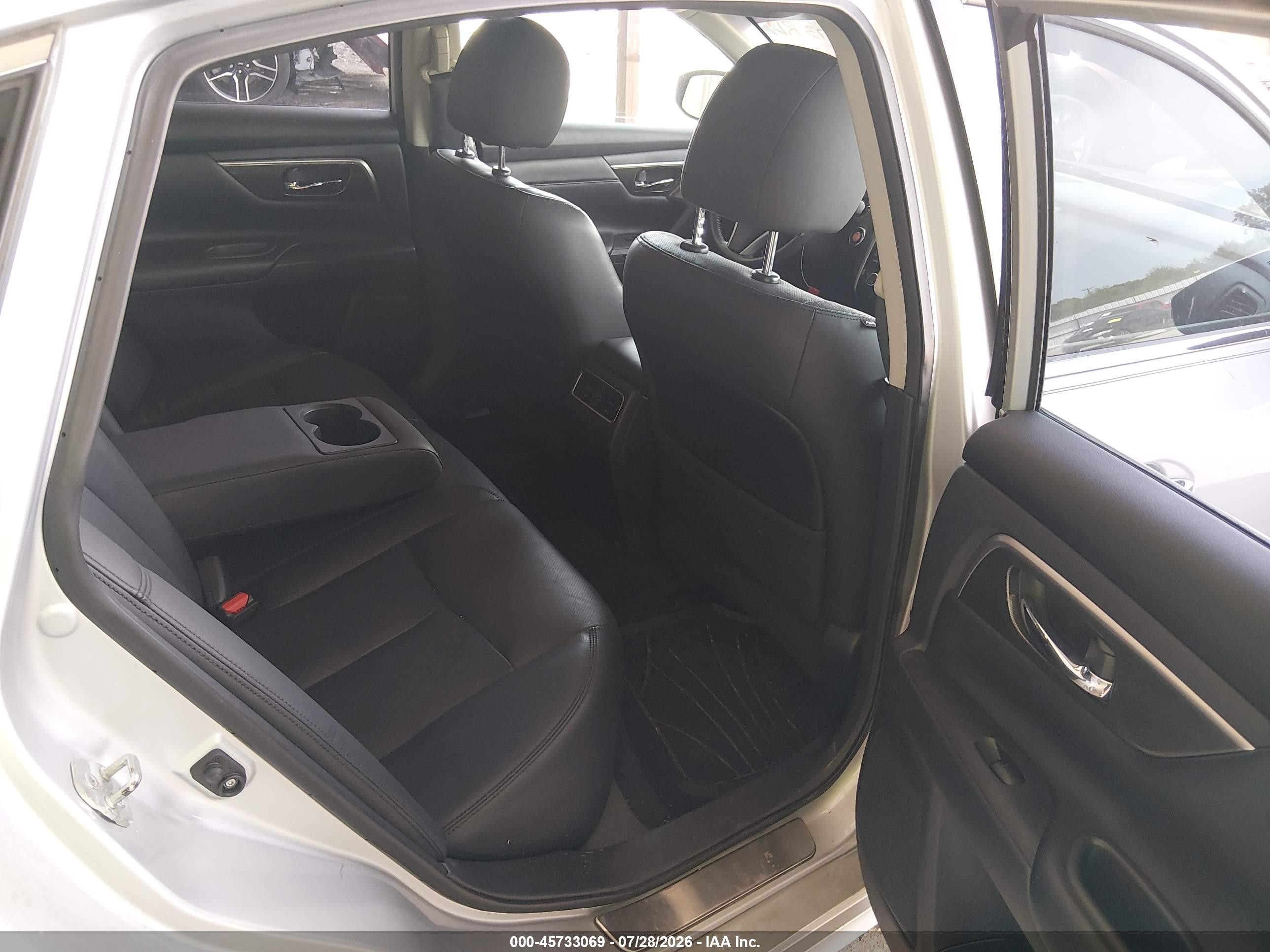2015 Nissan Altima 2.5 Sl Silver vin: 1N4AL3AP9FN880223