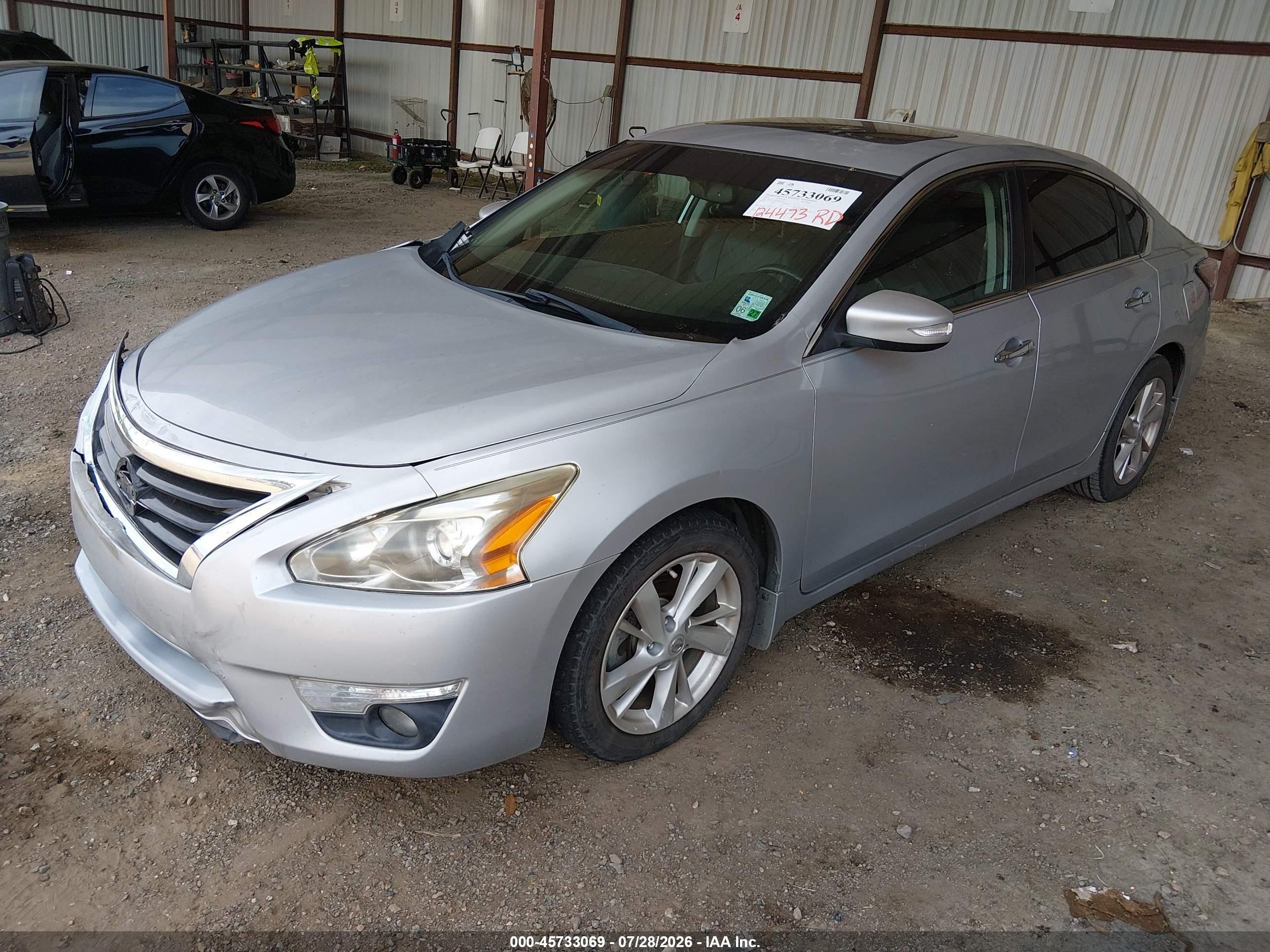 2015 Nissan Altima 2.5 Sl Silver vin: 1N4AL3AP9FN880223