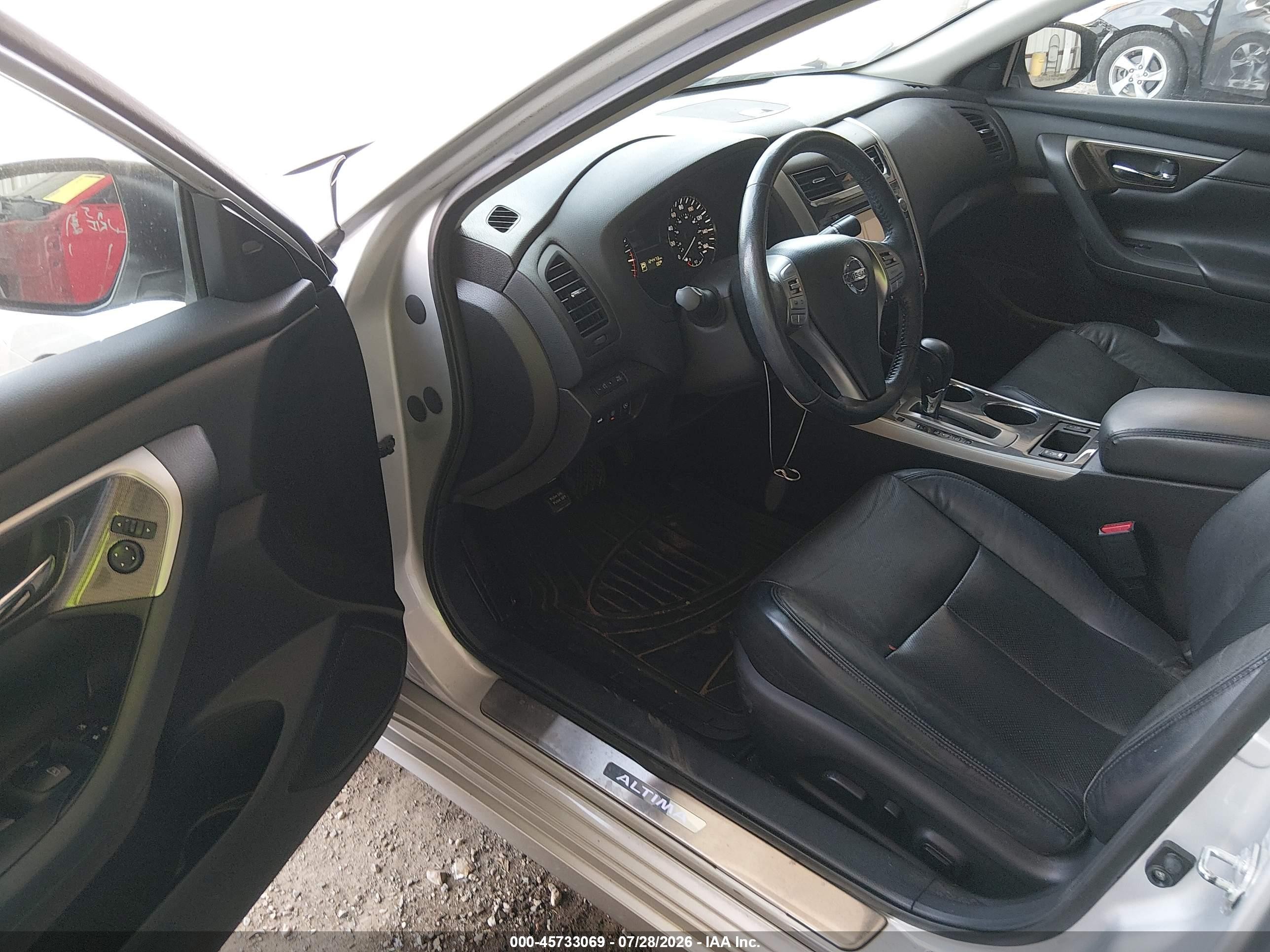 2015 Nissan Altima 2.5 Sl Silver vin: 1N4AL3AP9FN880223