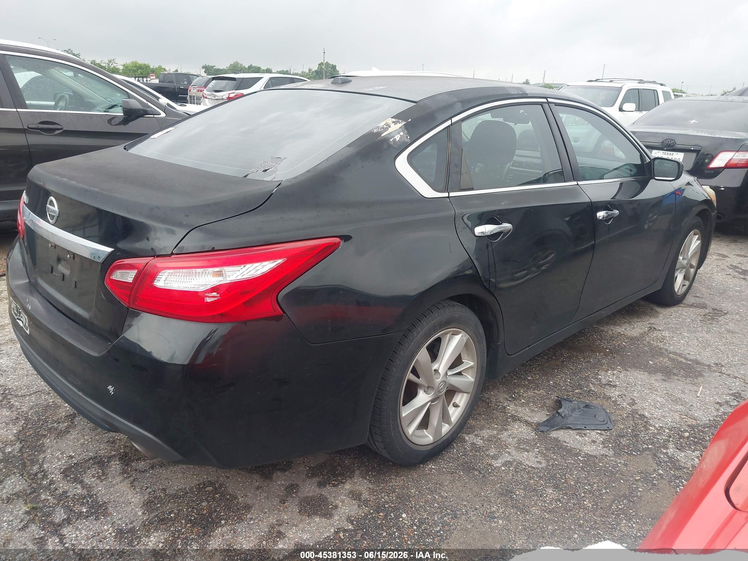 2015 Nissan Altima 2.5/2.5 S/2.5 Sl/2.5 Sv Black vin: 1N4AL3AP9FN882814