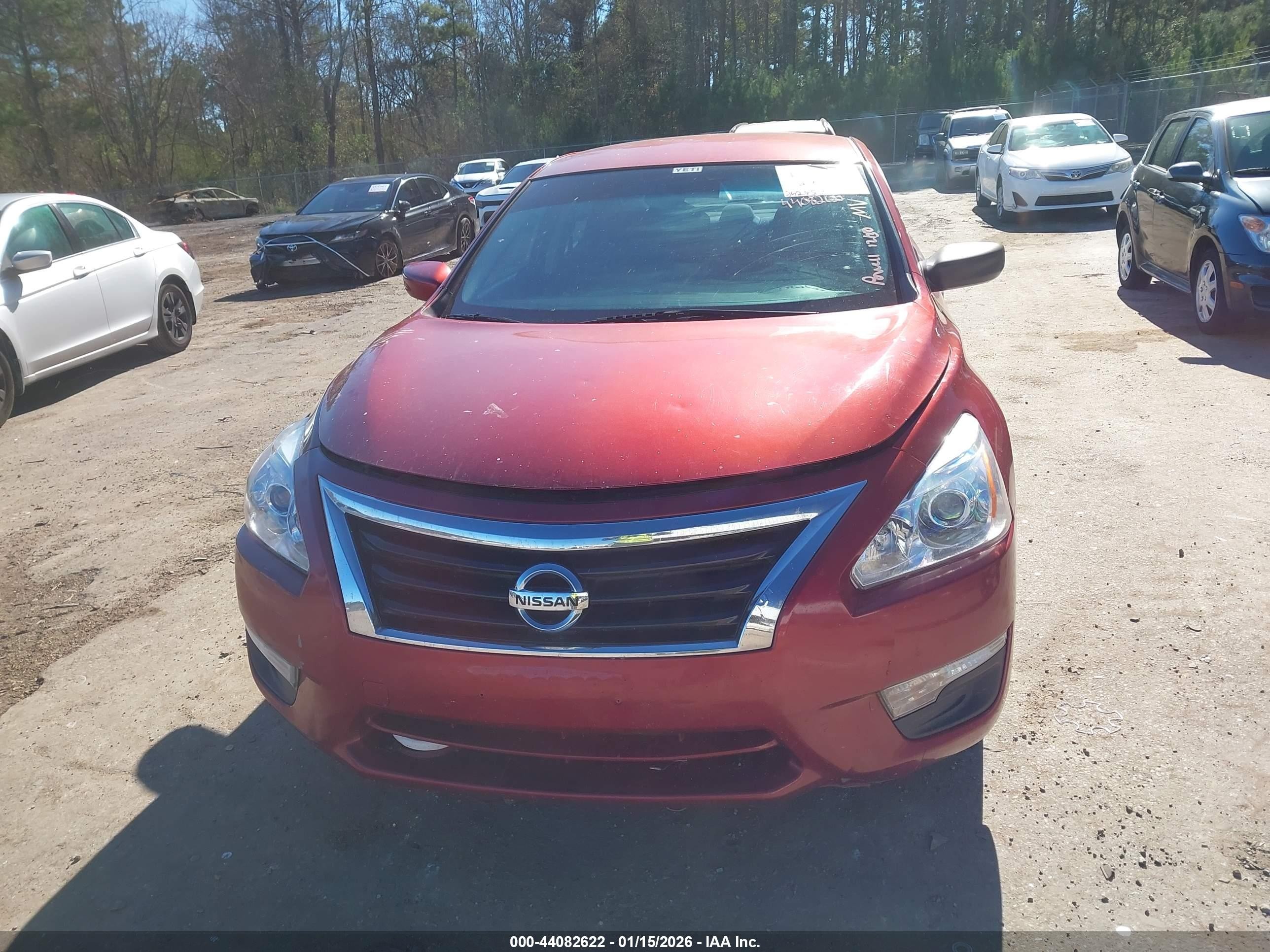 2015 Nissan Altima 2.5/2.5 S/2.5 Sl/2.5 Sv Red vin: 1N4AL3AP9FN886023