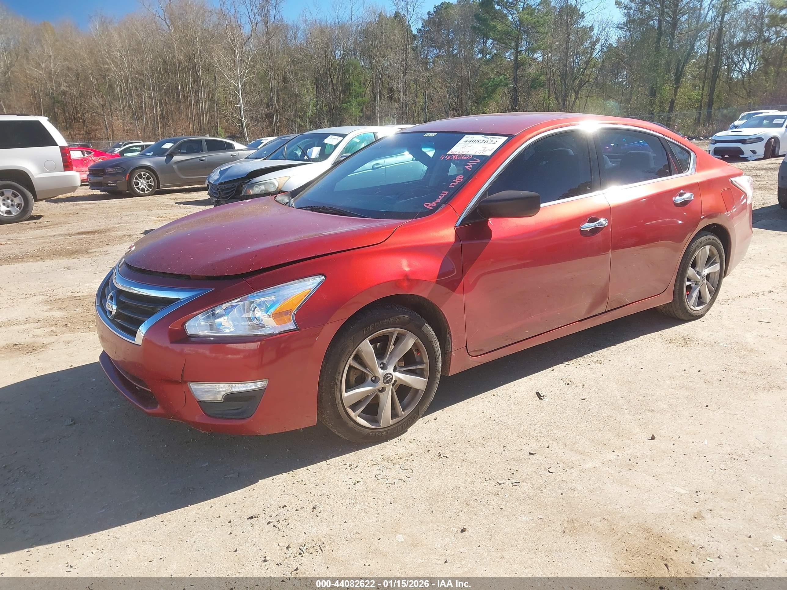 2015 Nissan Altima 2.5/2.5 S/2.5 Sl/2.5 Sv Red vin: 1N4AL3AP9FN886023