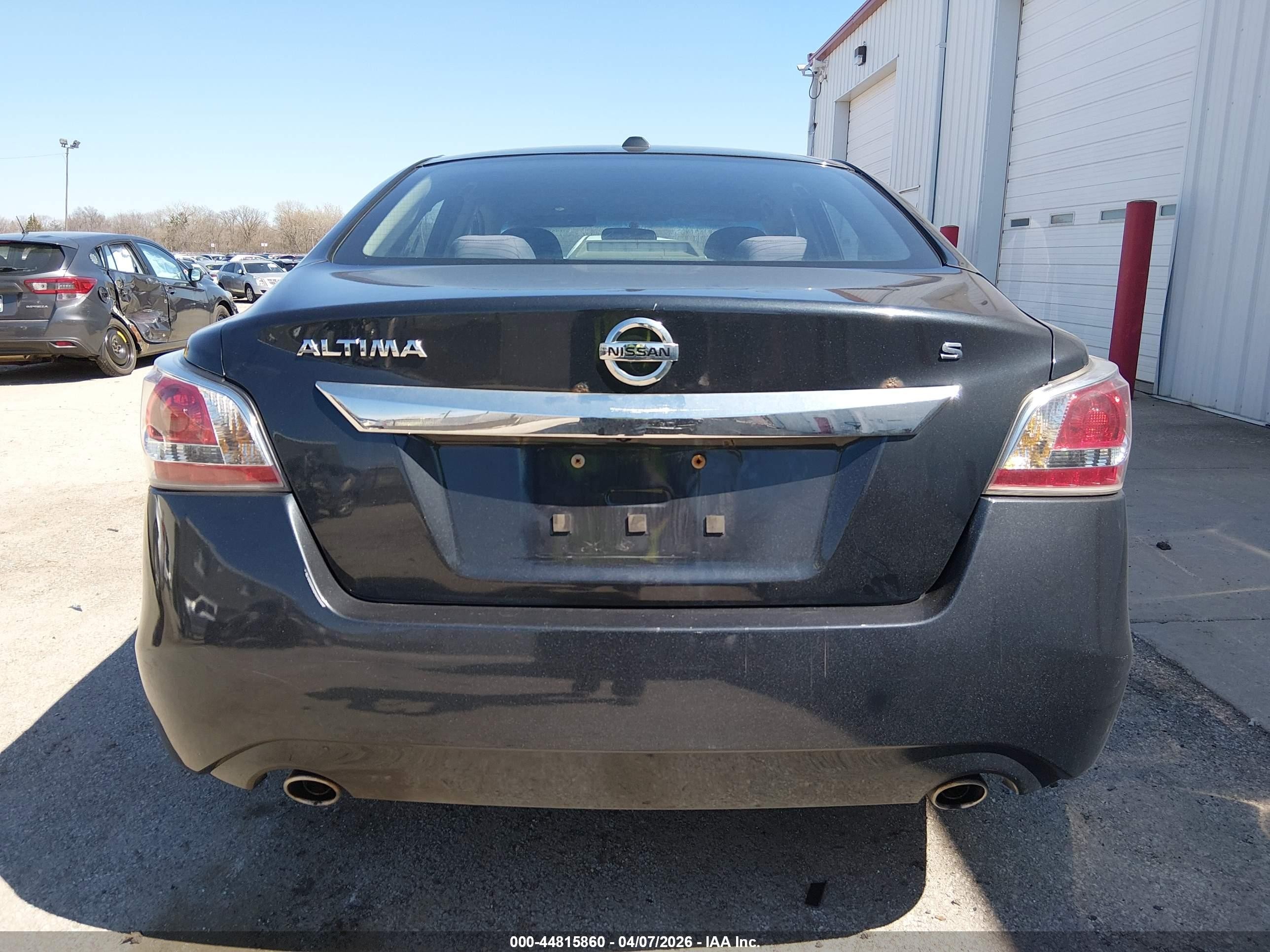 2015 Nissan Altima 2.5/2.5 S/2.5 Sl/2.5 Sv Черный vin: 1N4AL3AP9FN889908