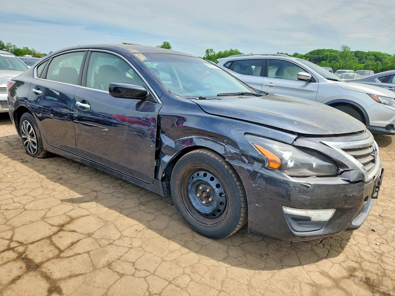 2015 Nissan Altima 2.5 S Blue vin: 1N4AL3AP9FN890542