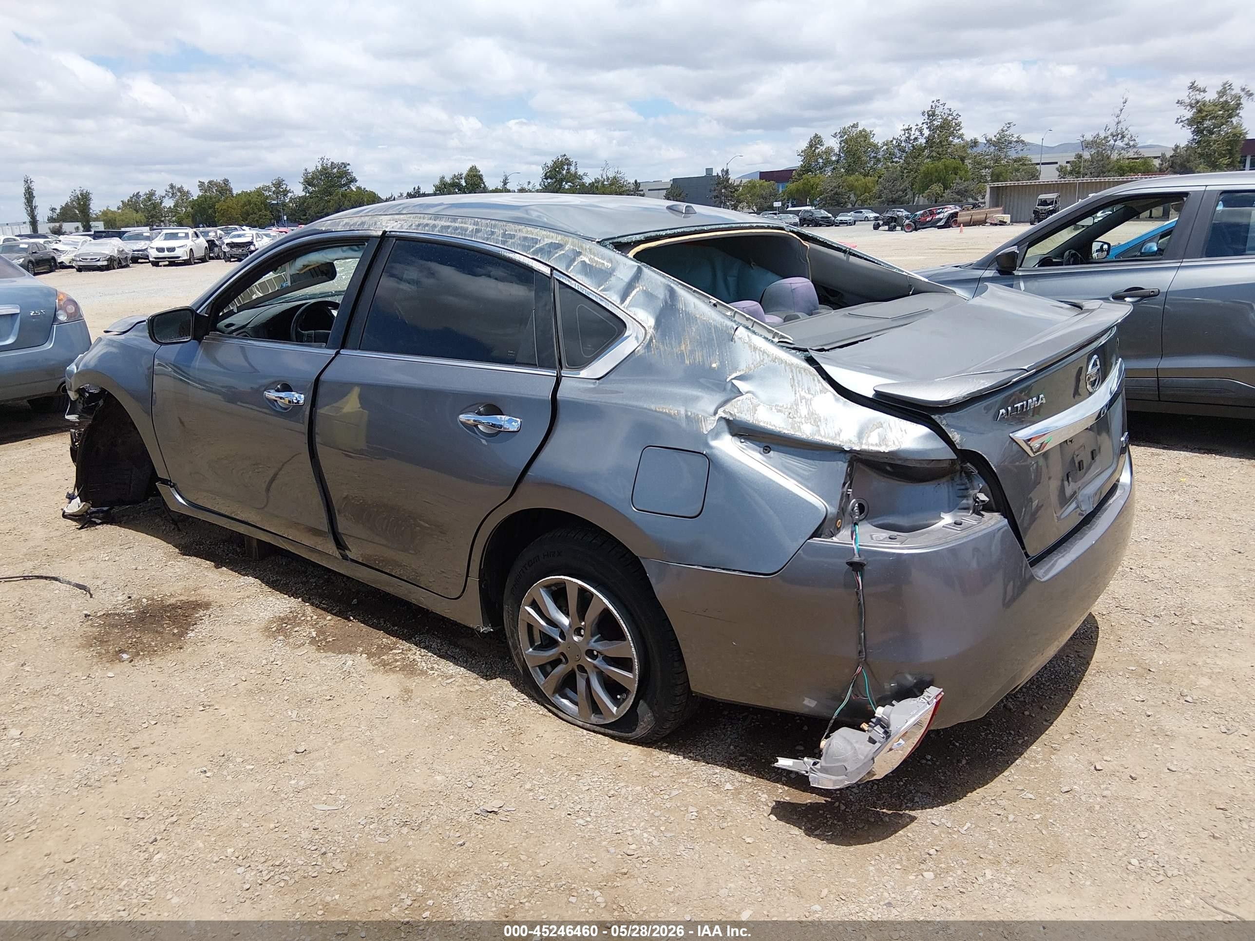 2015 Nissan Altima 2.5 S Gray vin: 1N4AL3AP9FN897068