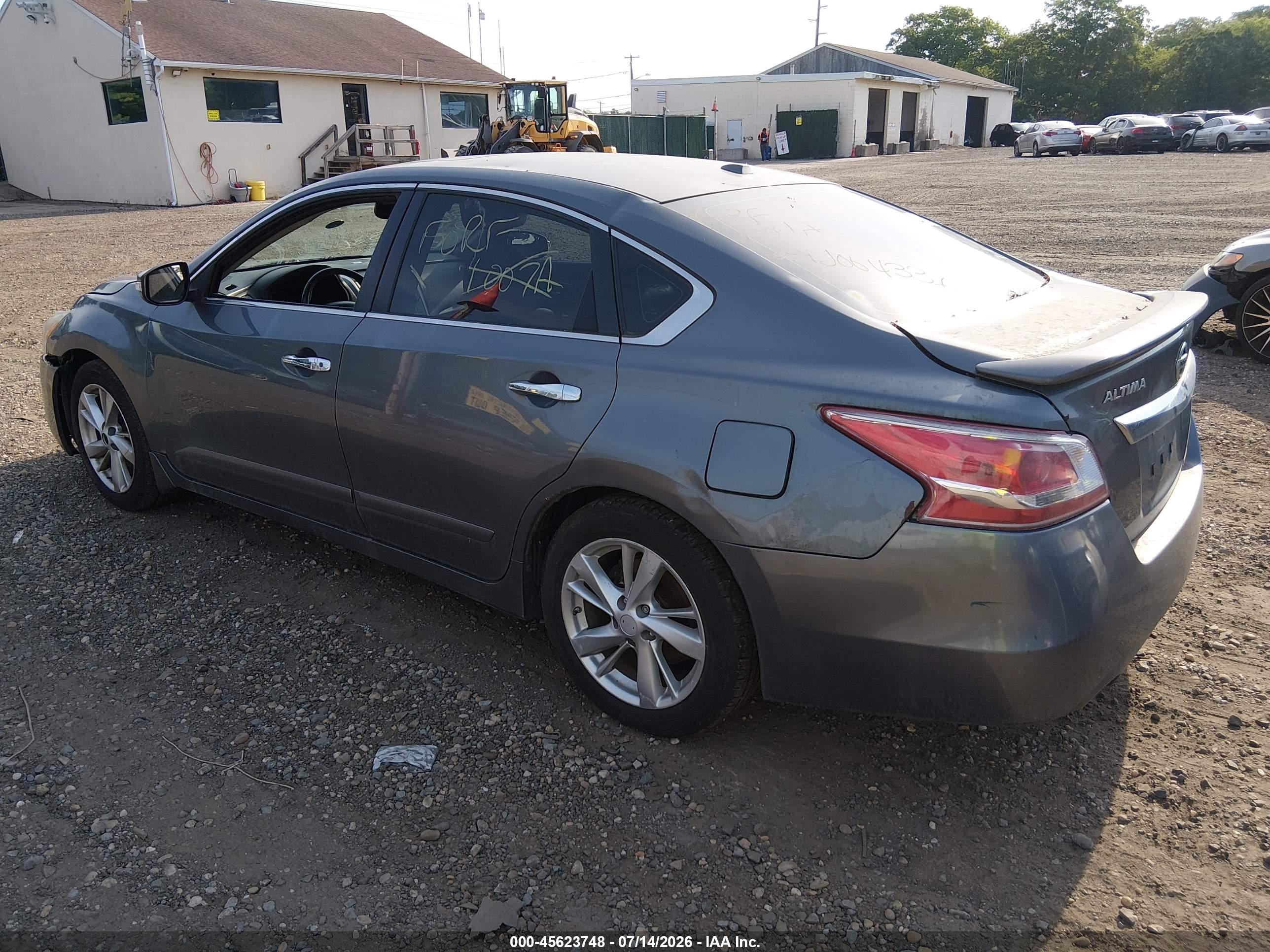2015 Nissan Altima 2.5 Sl Серый vin: 1N4AL3AP9FN900115