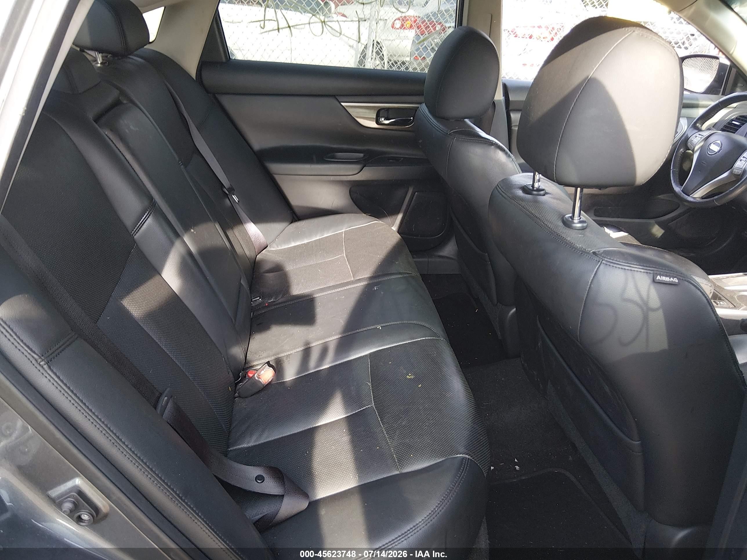 2015 Nissan Altima 2.5 Sl Серый vin: 1N4AL3AP9FN900115