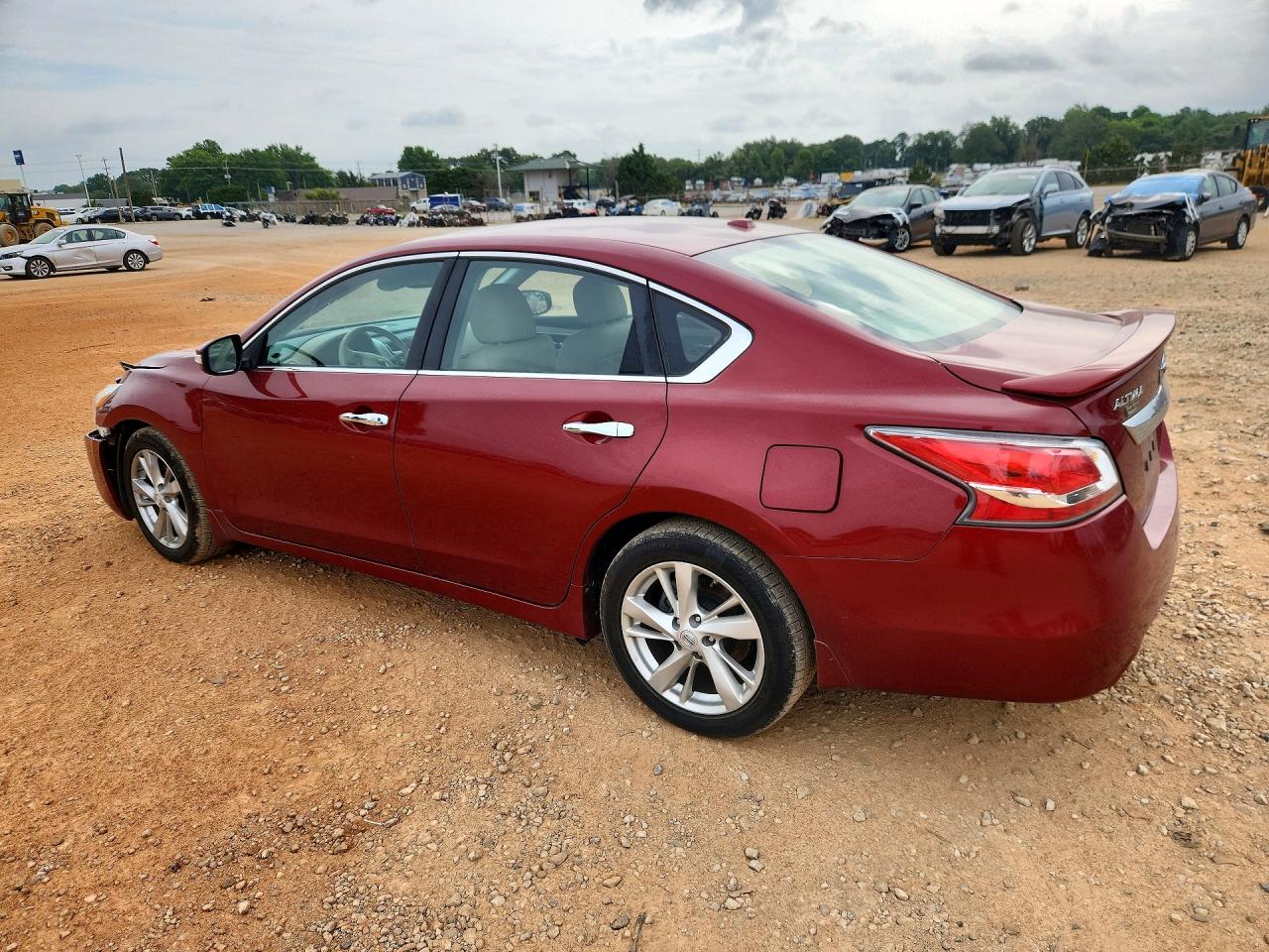 2015 Nissan Altima 2.5 Sl Красный vin: 1N4AL3AP9FN901927