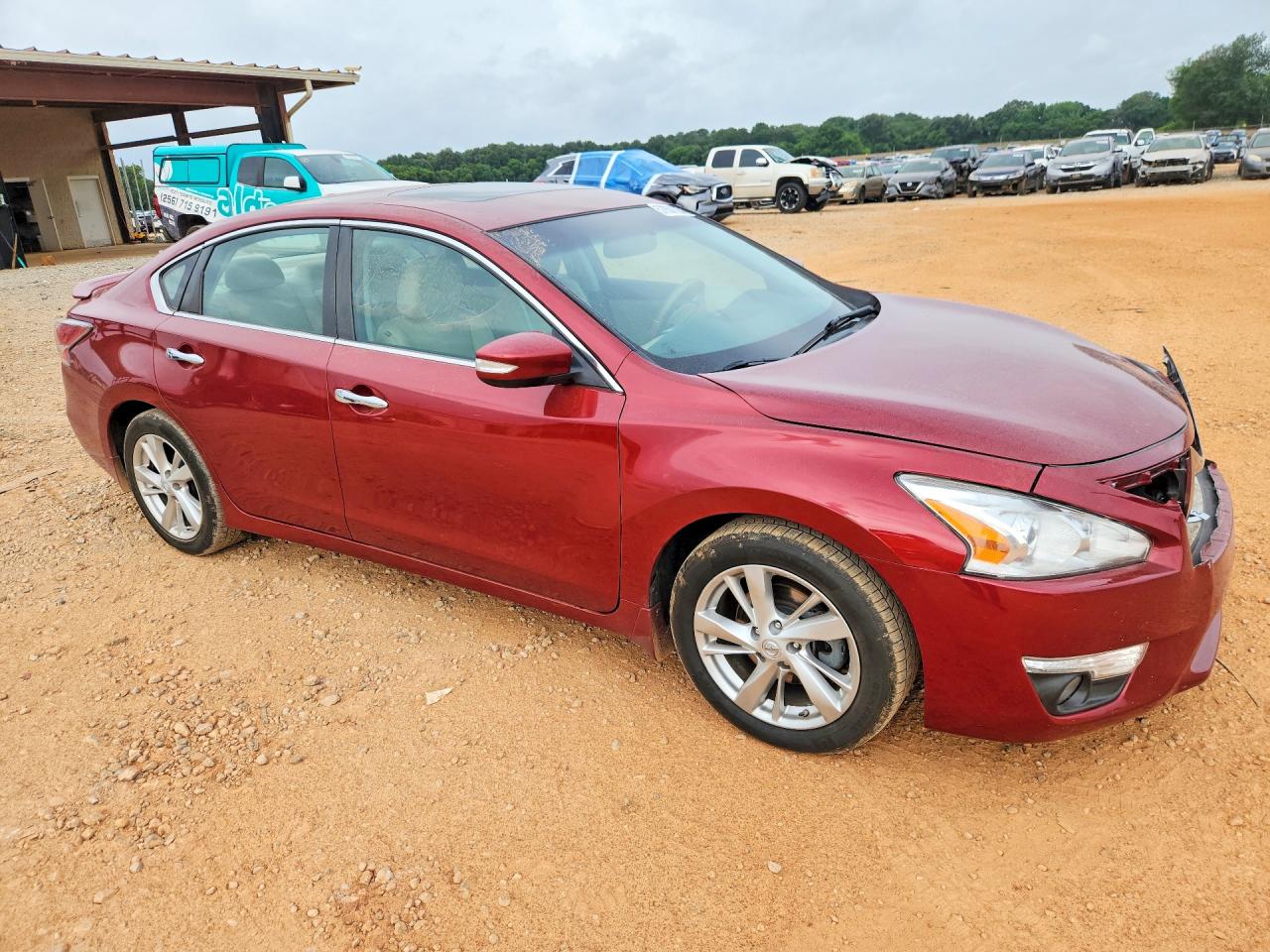 2015 Nissan Altima 2.5 Sl Красный vin: 1N4AL3AP9FN901927