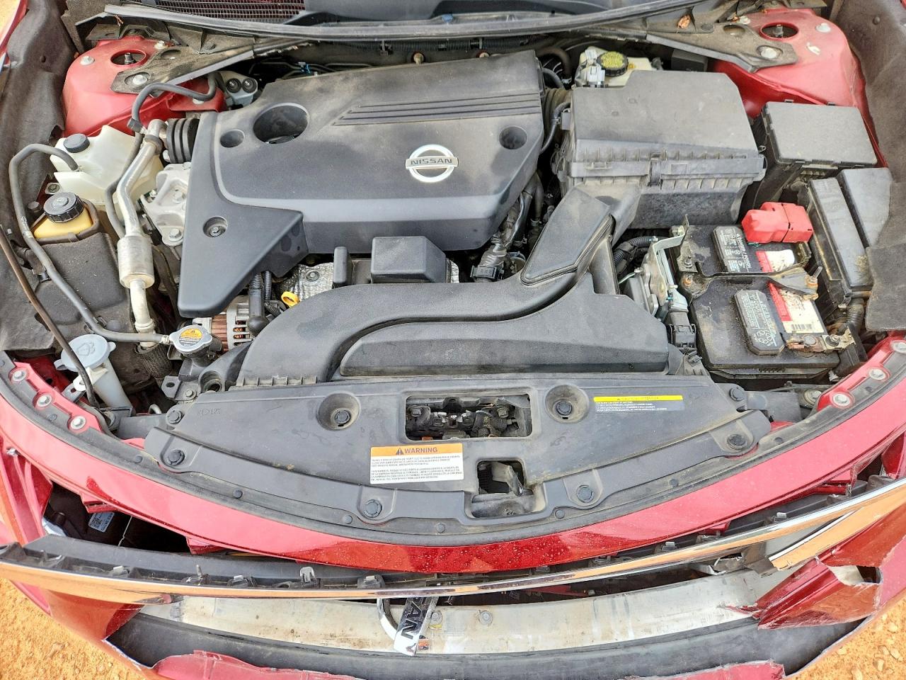 2015 Nissan Altima 2.5 Sl Красный vin: 1N4AL3AP9FN901927