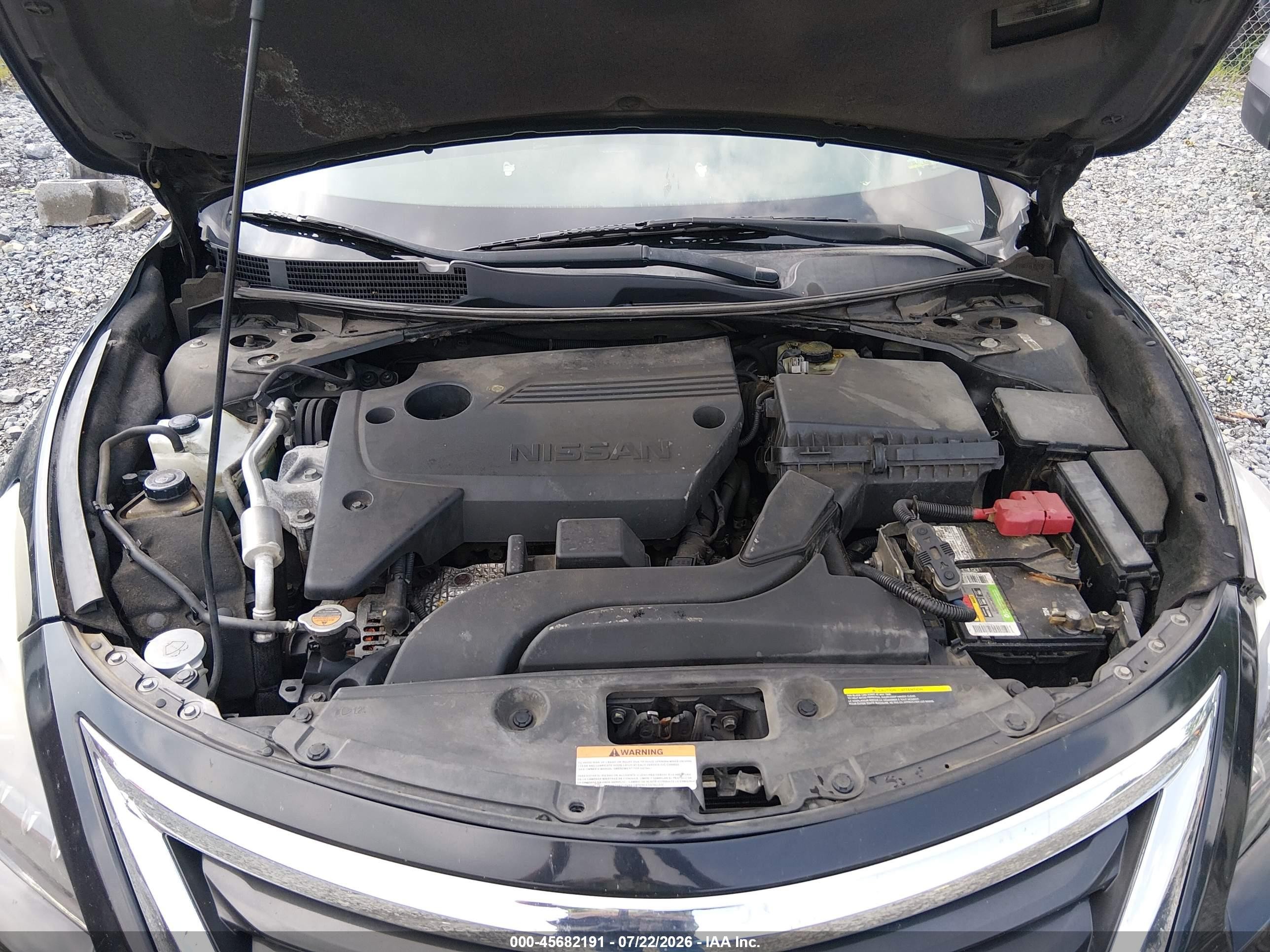 2015 Nissan Altima 2.5 Sl Black vin: 1N4AL3AP9FN921210