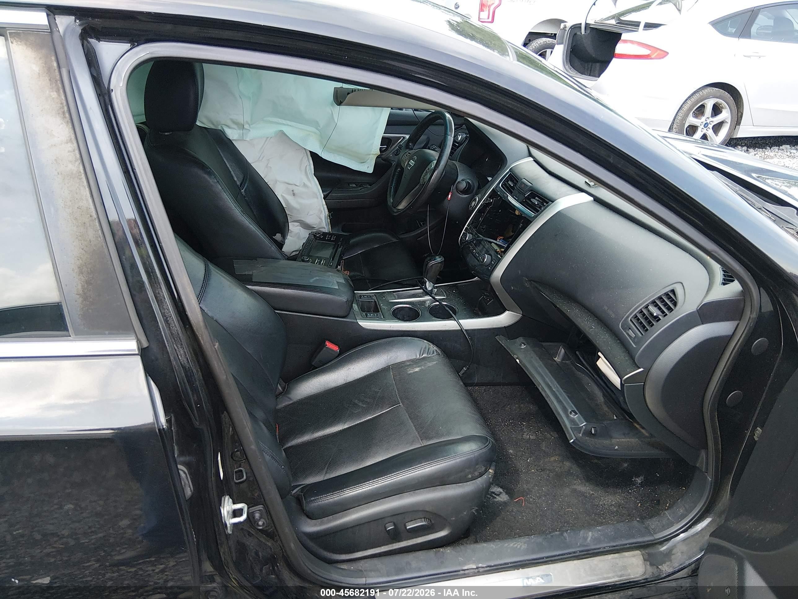 2015 Nissan Altima 2.5 Sl Black vin: 1N4AL3AP9FN921210