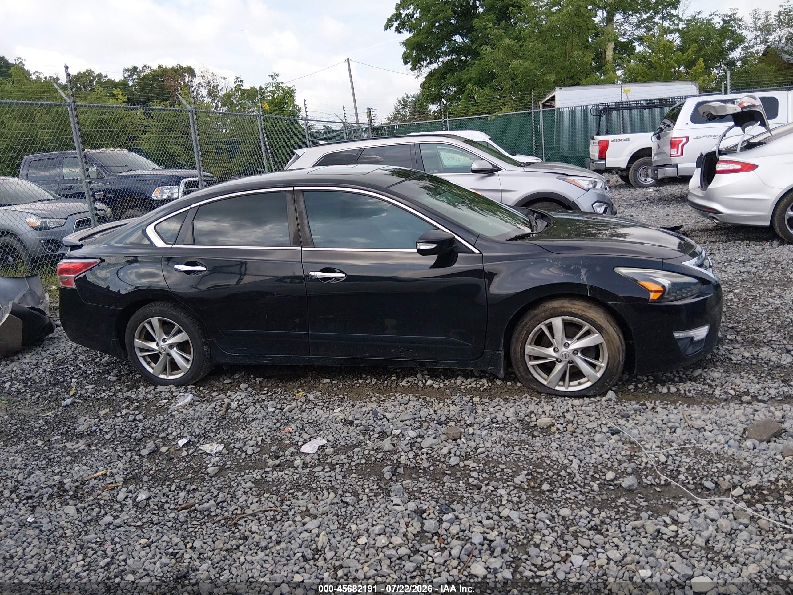 2015 Nissan Altima 2.5 Sl Black vin: 1N4AL3AP9FN921210