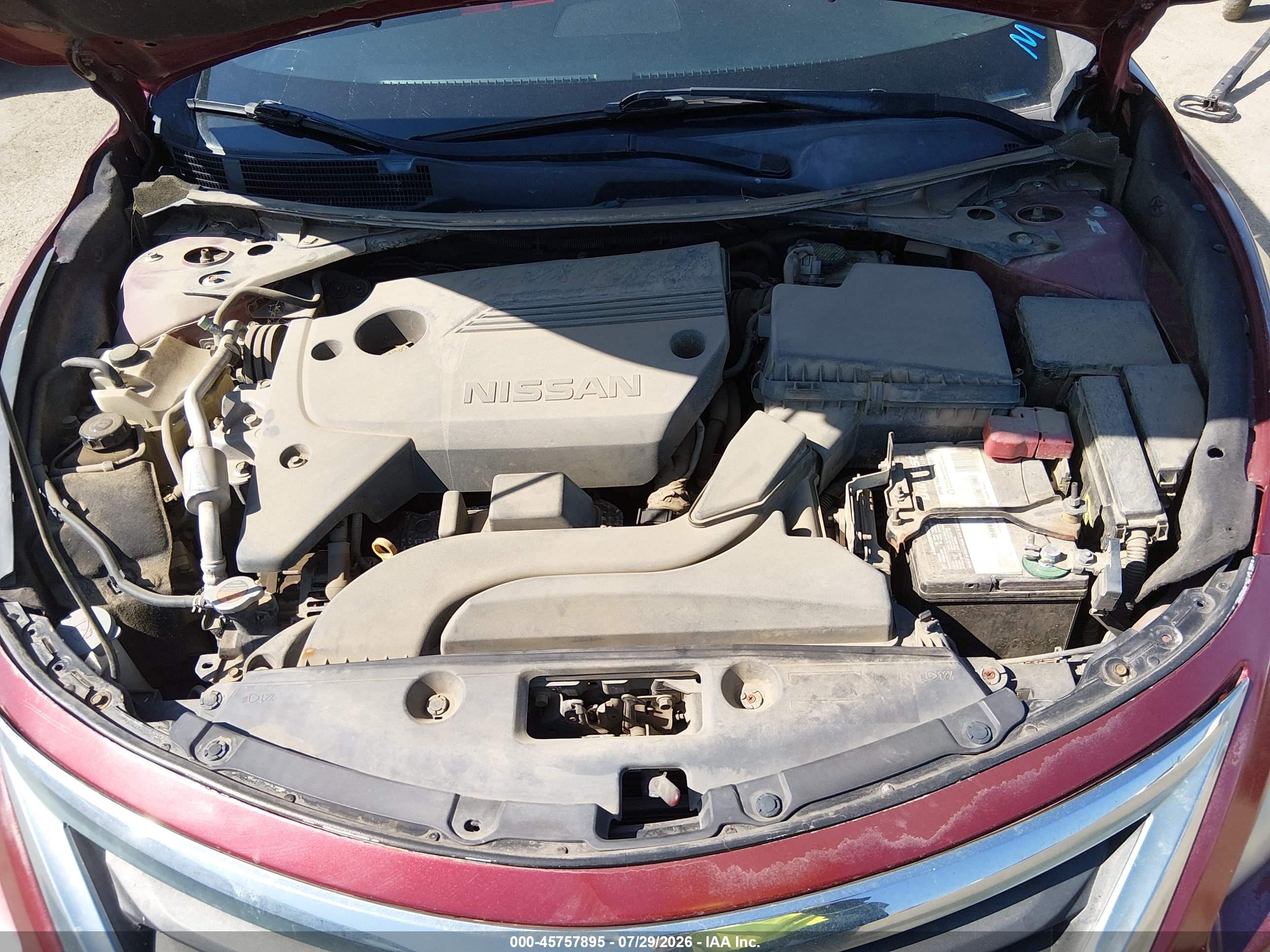 2015 Nissan Altima 2.5 S Red vin: 1N4AL3AP9FN922776