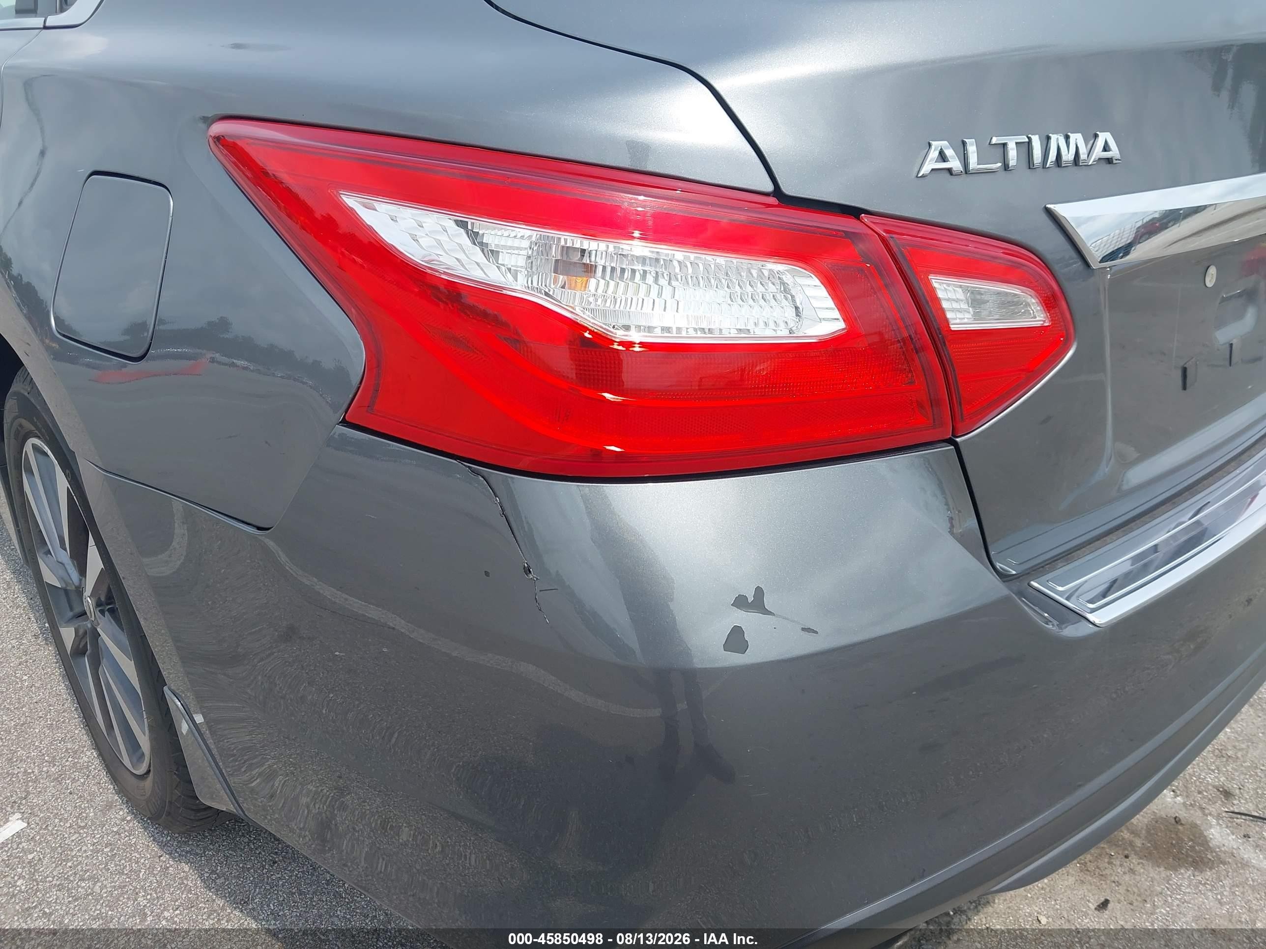 2016 Nissan Altima 2.5 Sv Серый vin: 1N4AL3AP9GC182725