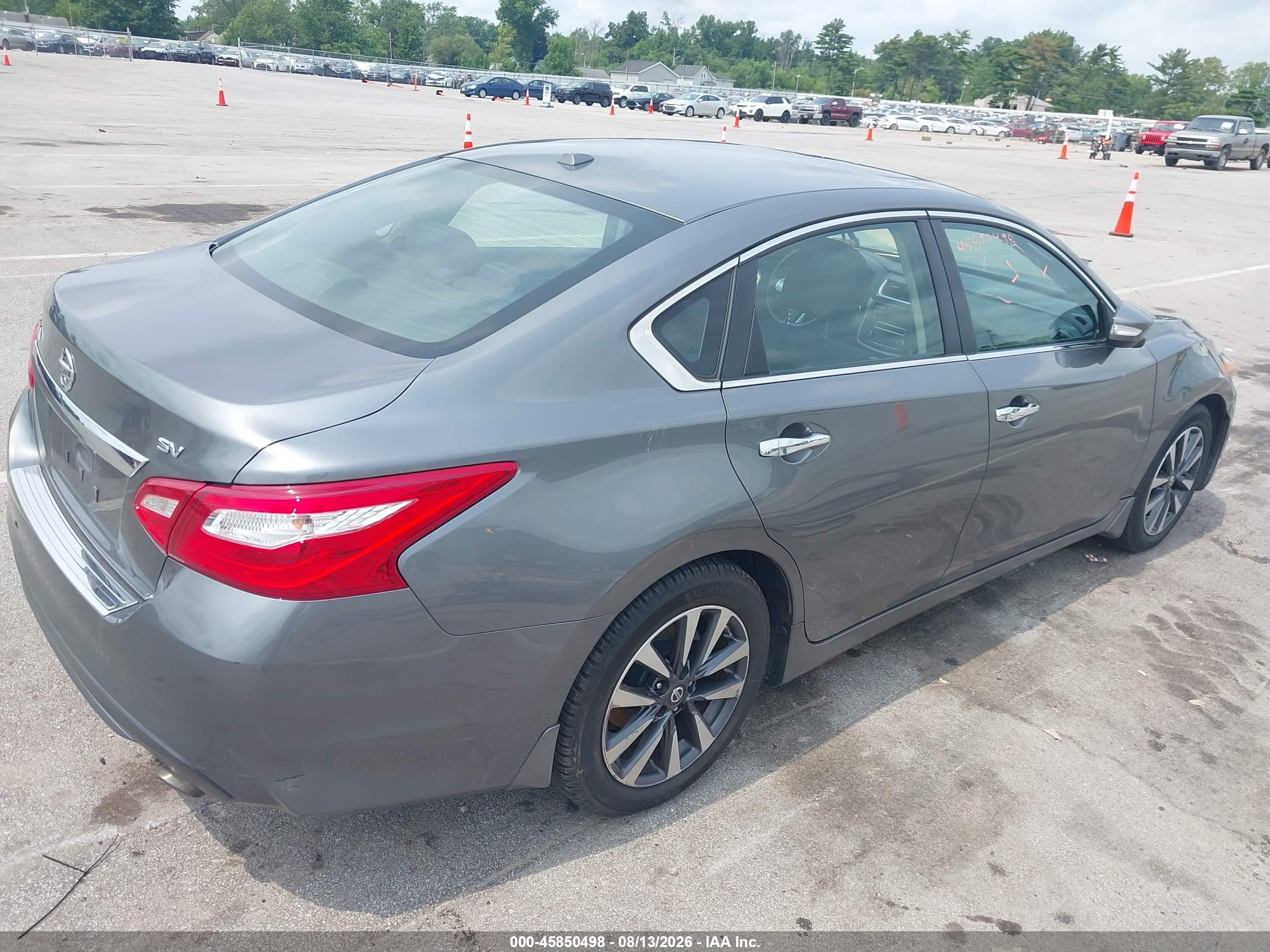 2016 Nissan Altima 2.5 Sv Серый vin: 1N4AL3AP9GC182725