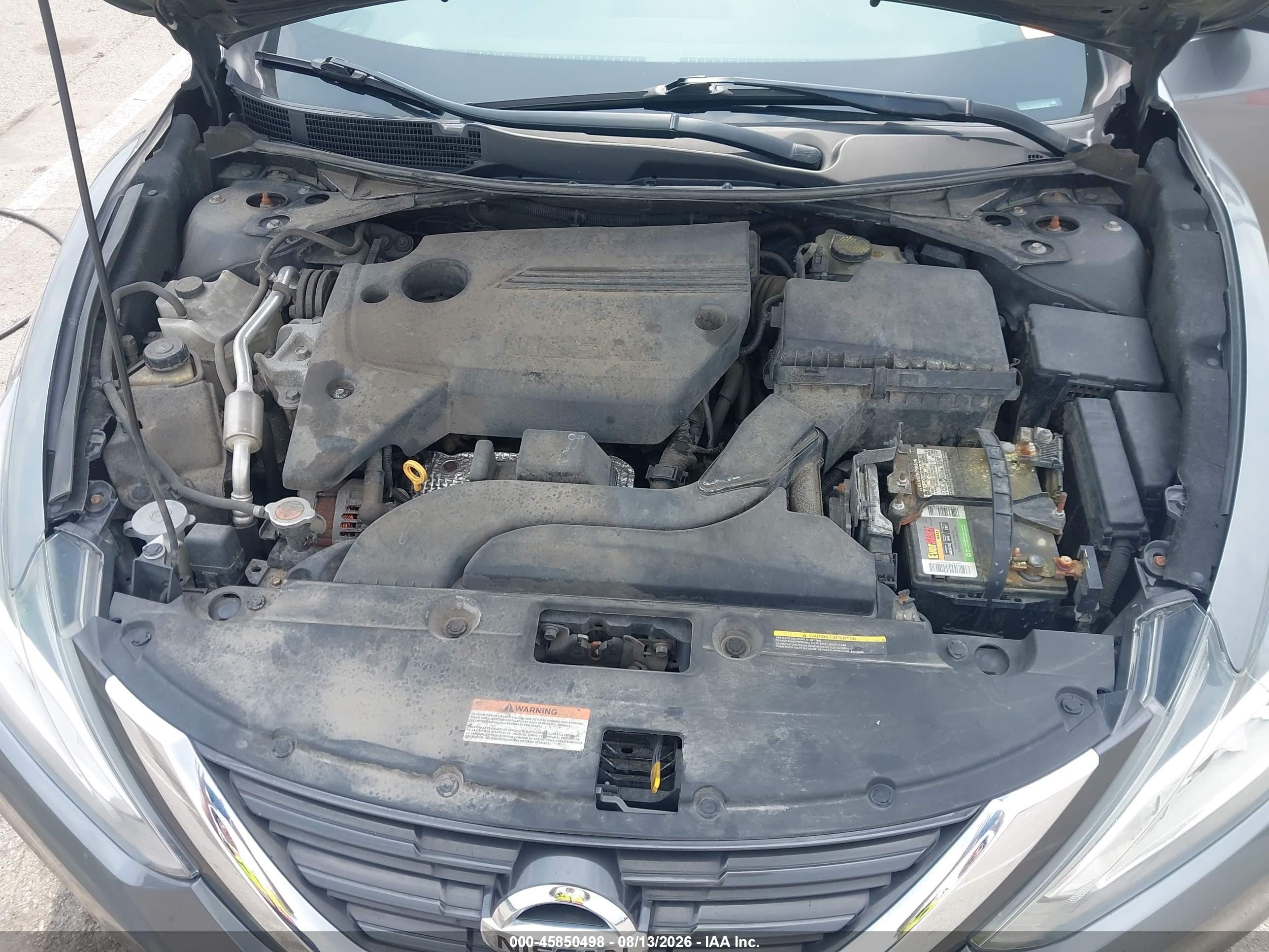 2016 Nissan Altima 2.5 Sv Серый vin: 1N4AL3AP9GC182725