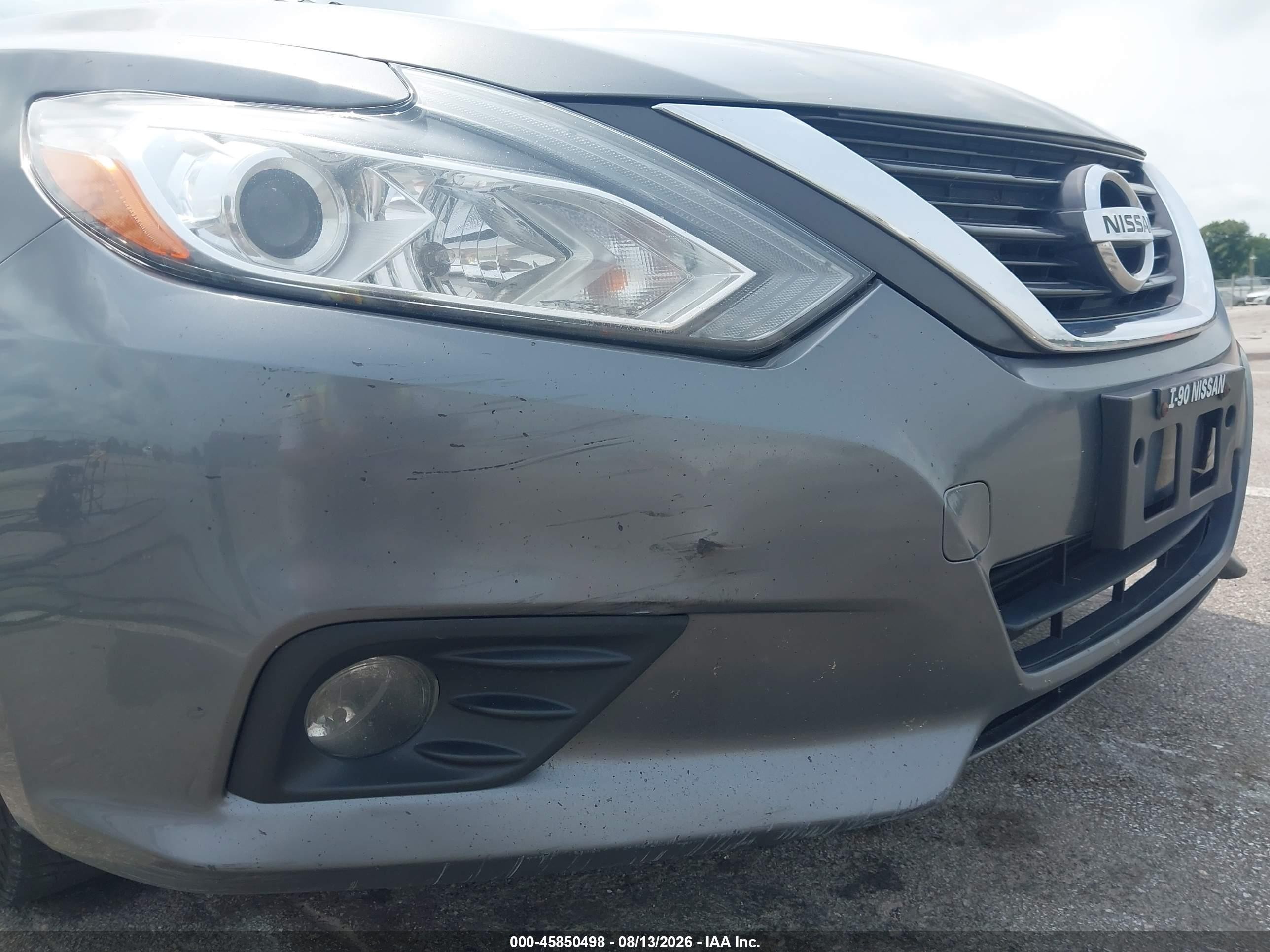 2016 Nissan Altima 2.5 Sv Серый vin: 1N4AL3AP9GC182725