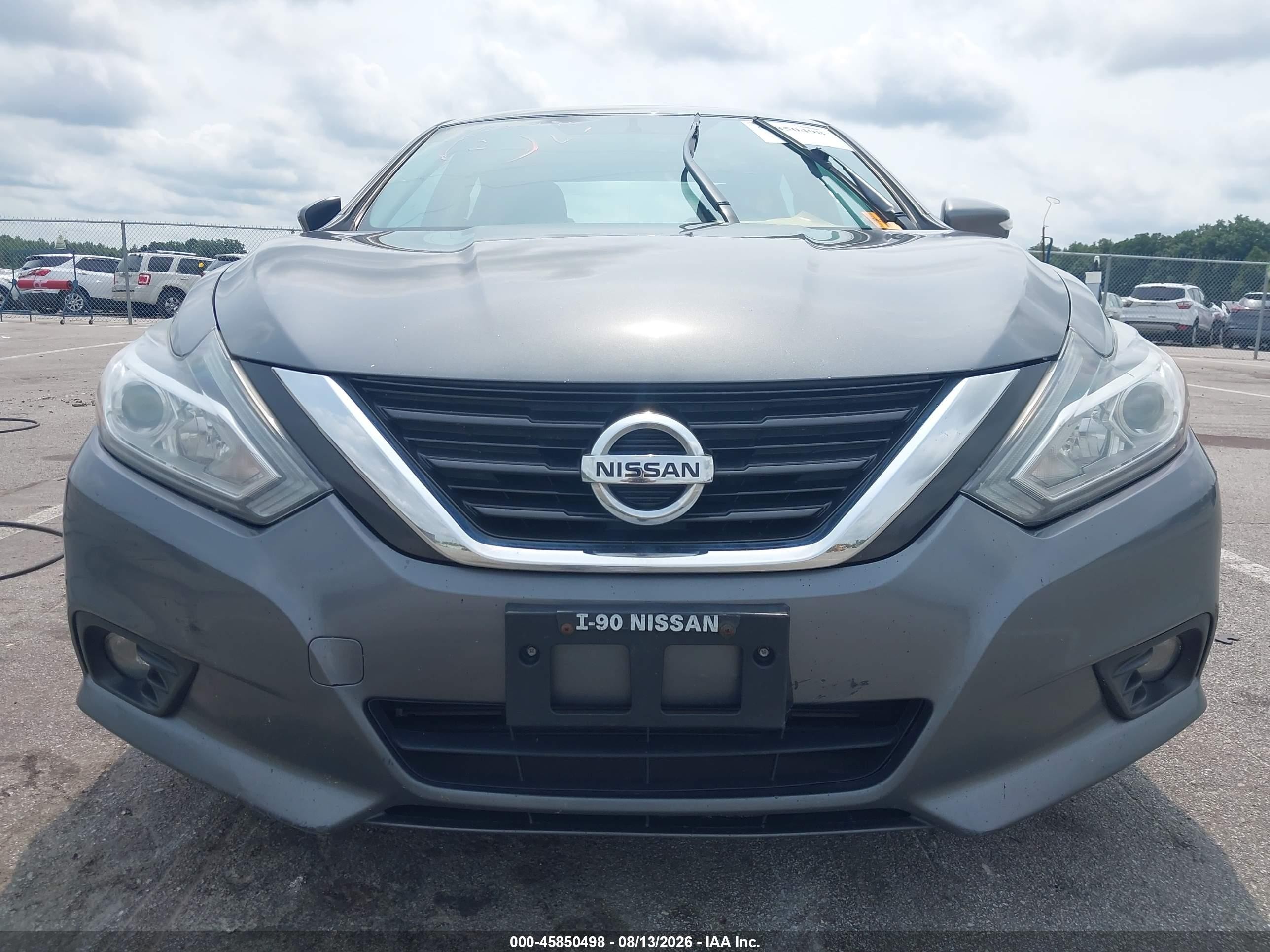 2016 Nissan Altima 2.5 Sv Серый vin: 1N4AL3AP9GC182725