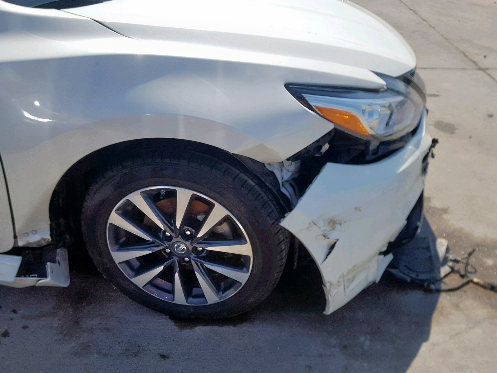 2016 Nissan Altima 2.5 White vin: 1N4AL3AP9GC239585