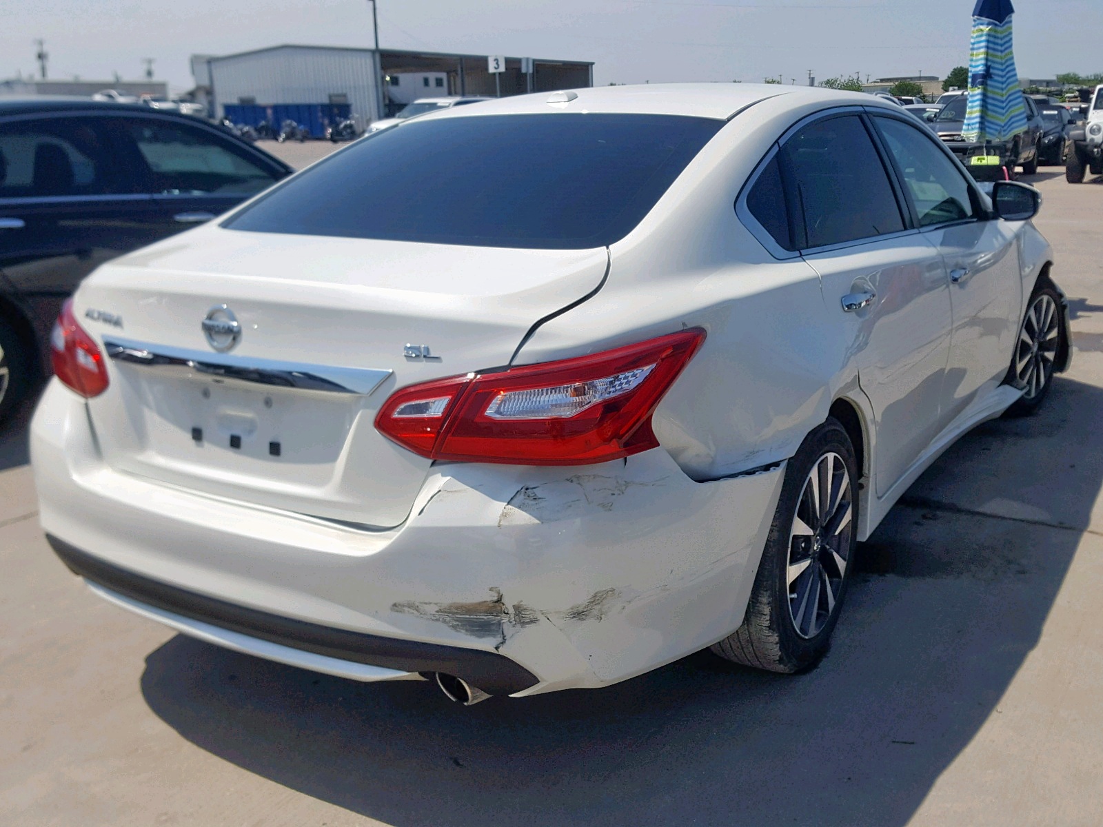 2016 Nissan Altima 2.5 White vin: 1N4AL3AP9GC239585