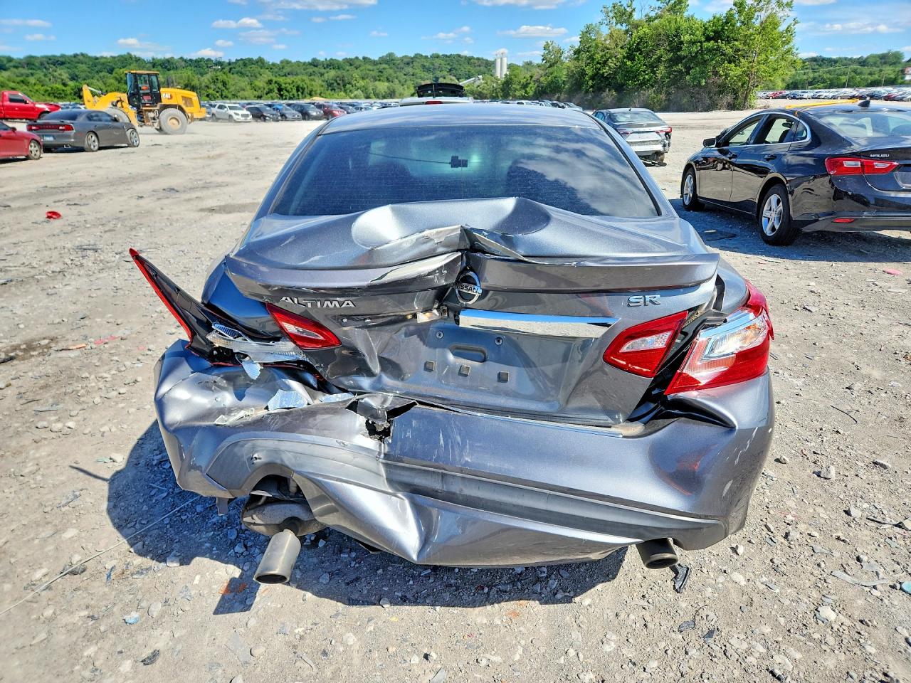 2016 Nissan Altima 2.5 Sr Gray vin: 1N4AL3AP9GC261618