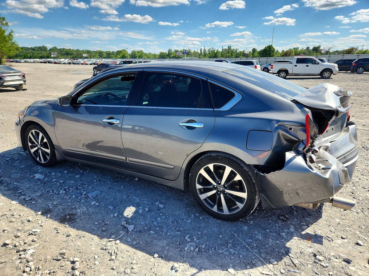2016 Nissan Altima 2.5 Sr Gray vin: 1N4AL3AP9GC261618