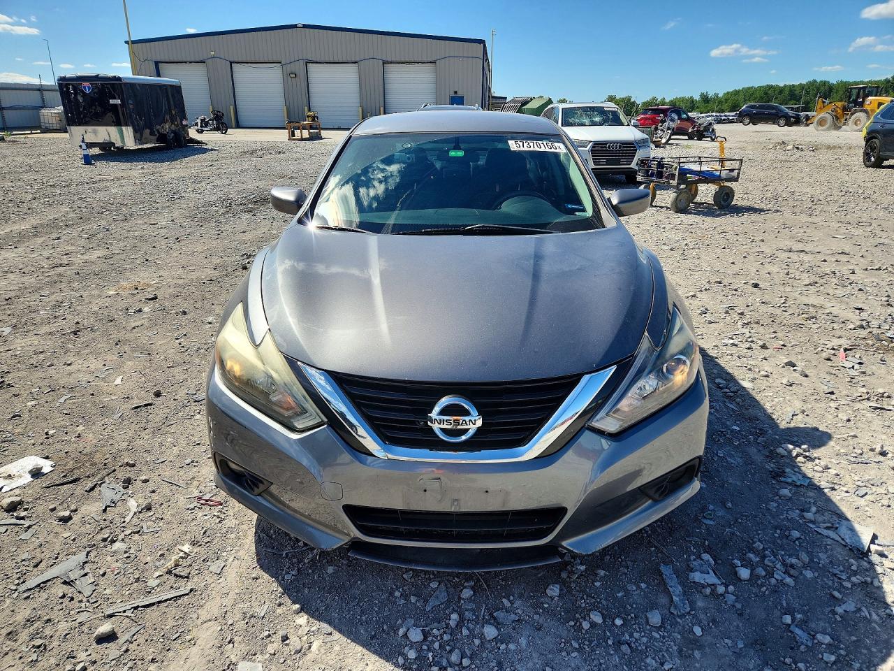 2016 Nissan Altima 2.5 Sr Gray vin: 1N4AL3AP9GC261618