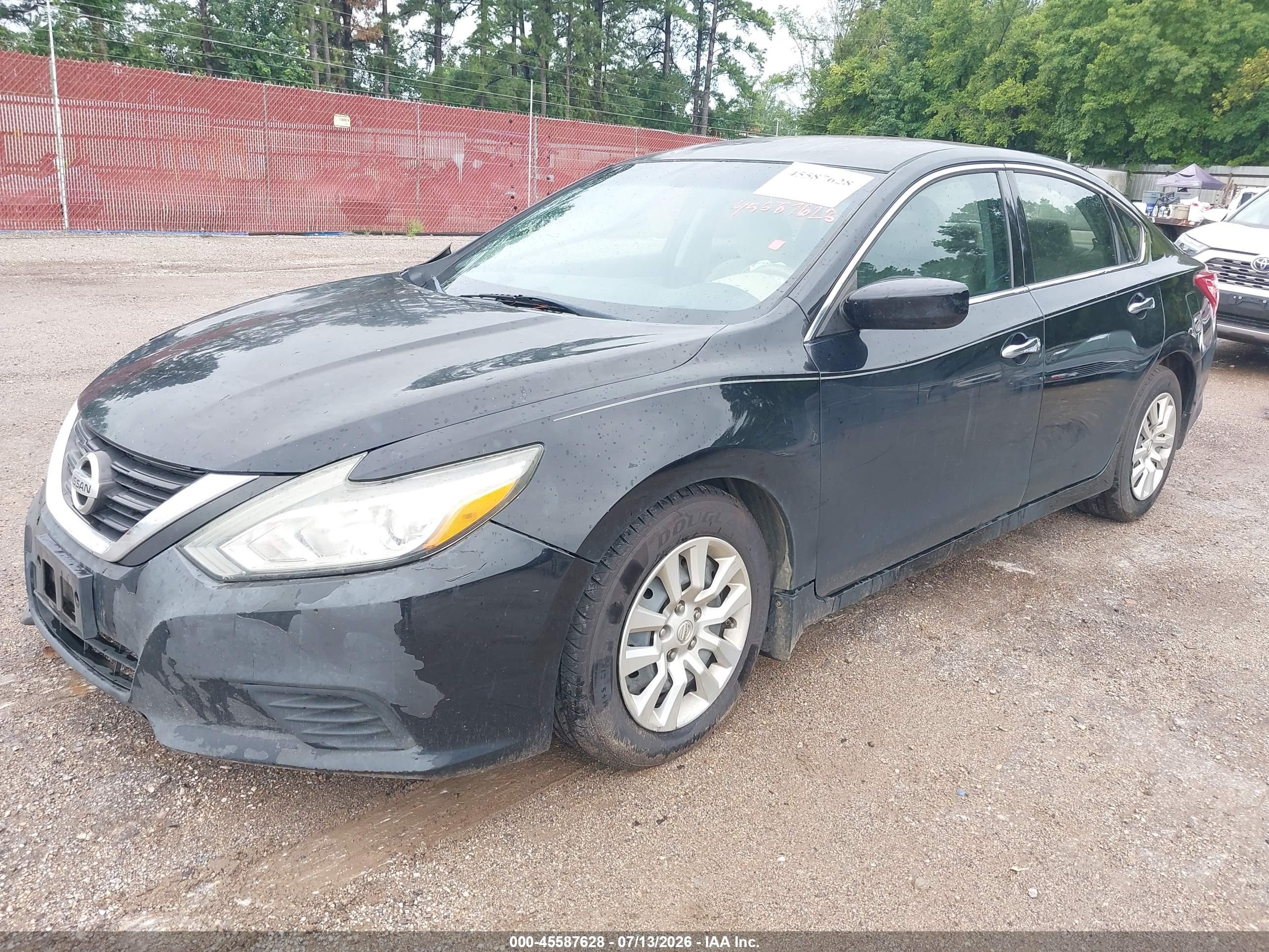 2016 Nissan Altima 2.5 S Black vin: 1N4AL3AP9GN333115